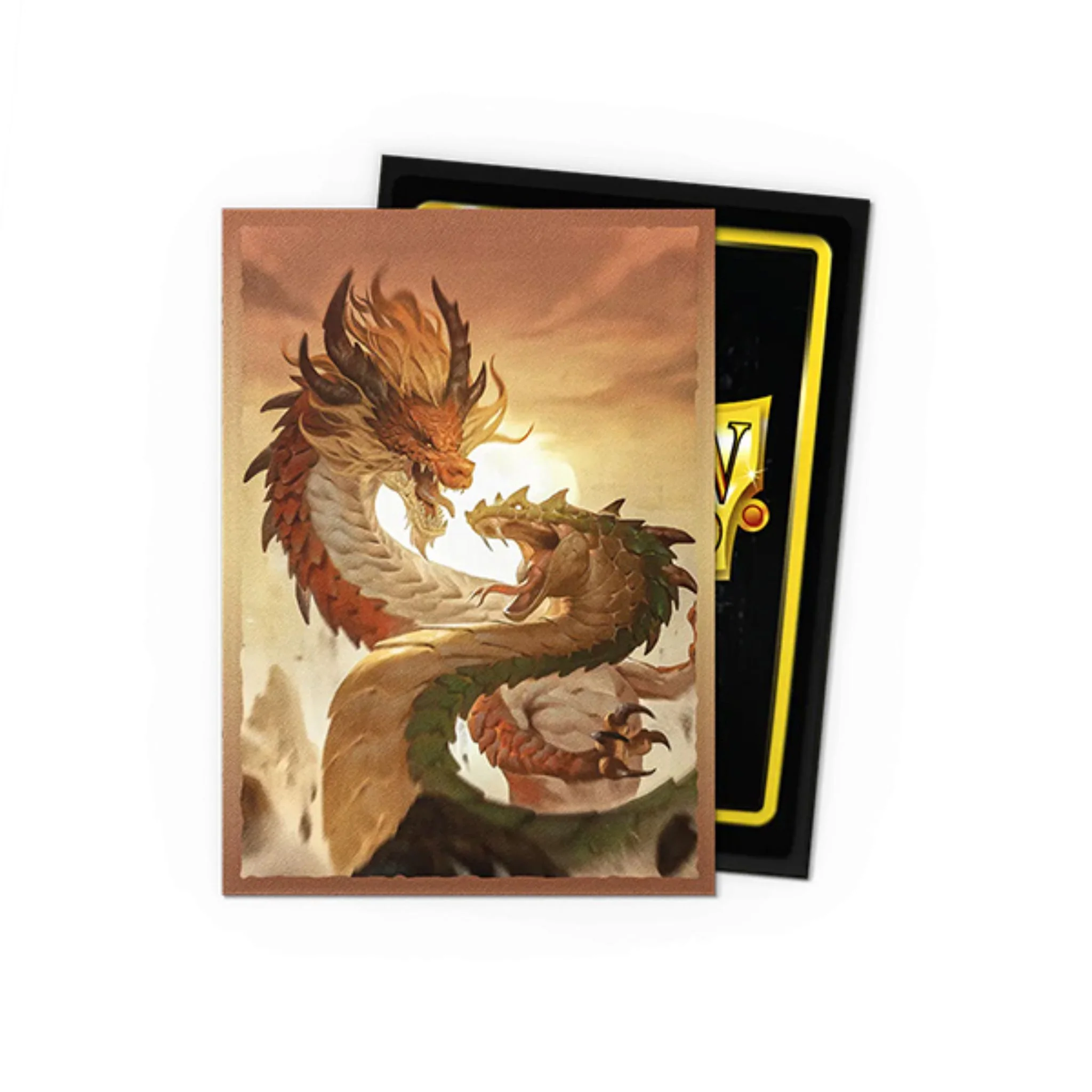 Dragon Shield Standard Dual Matte Wood Snake Deck Protector Card Sleeves - Image 2