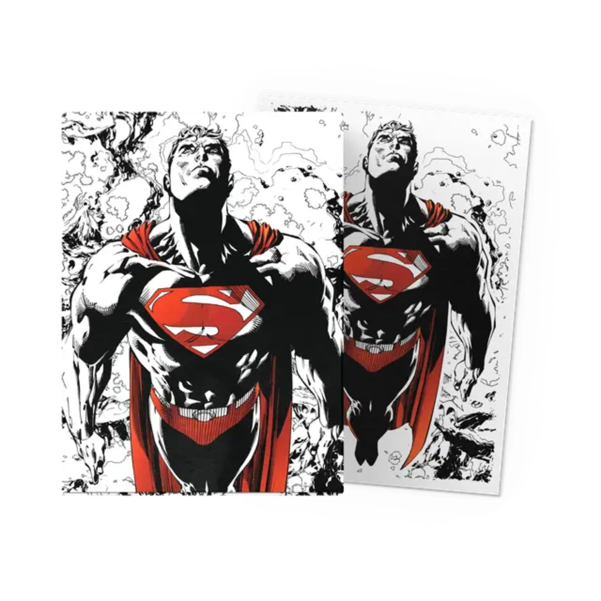 Dragon Shield Standard Matte Superman Red & White Deck Protector Card Sleeves