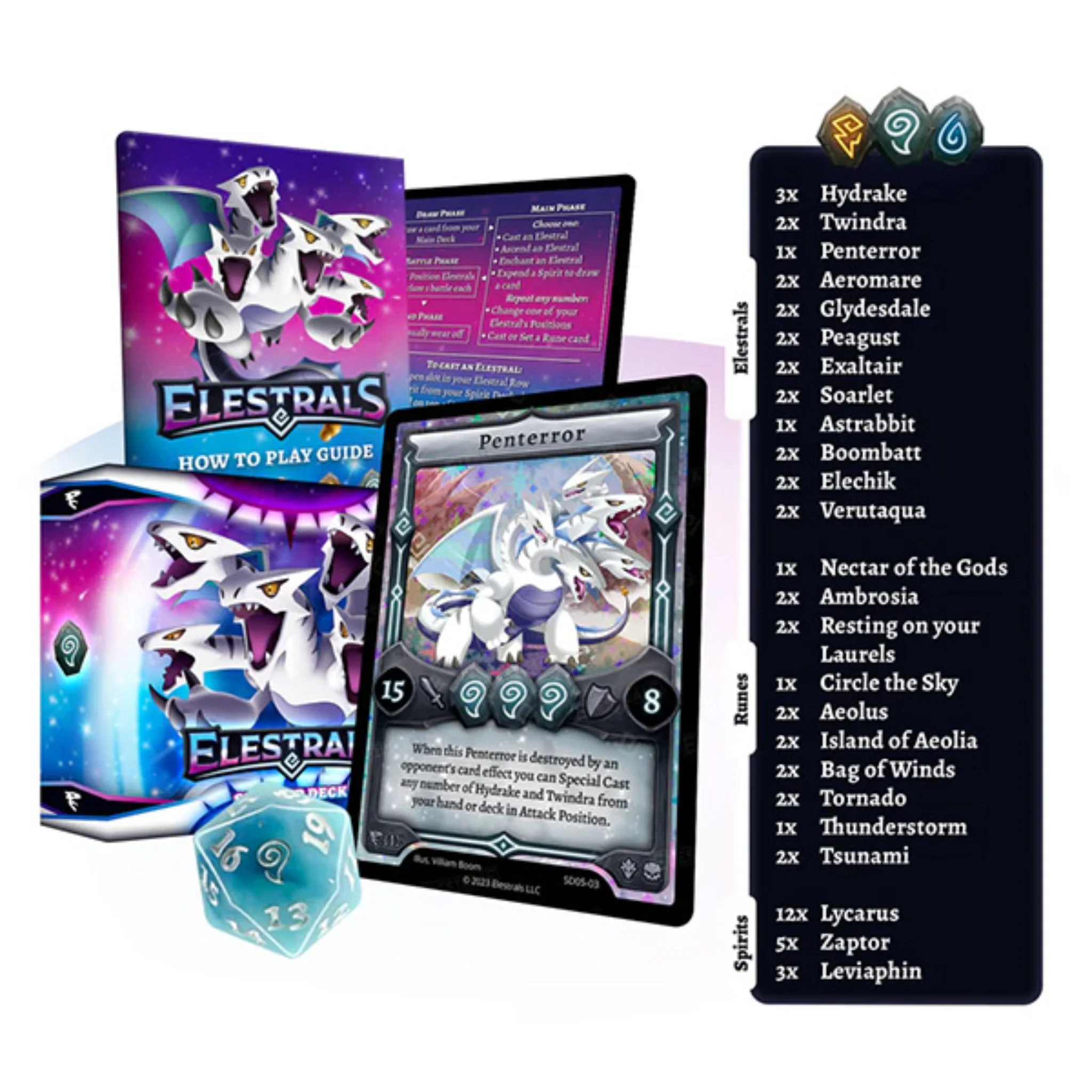 Elestrals 1st Edition Starter Deck Penterror - Image 2