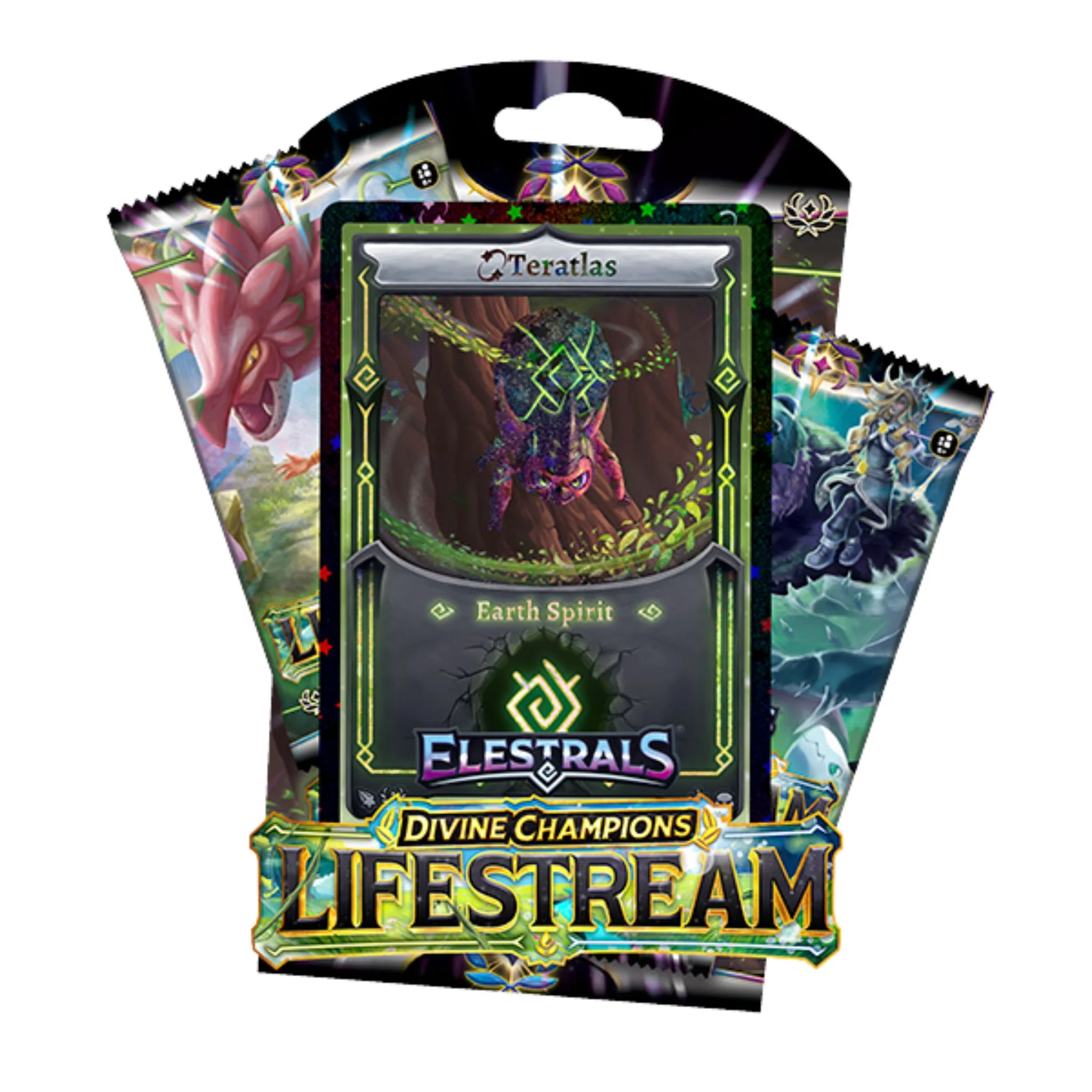 Elestrals Lifestream Reverse Stellar Teratlas Blister Pack