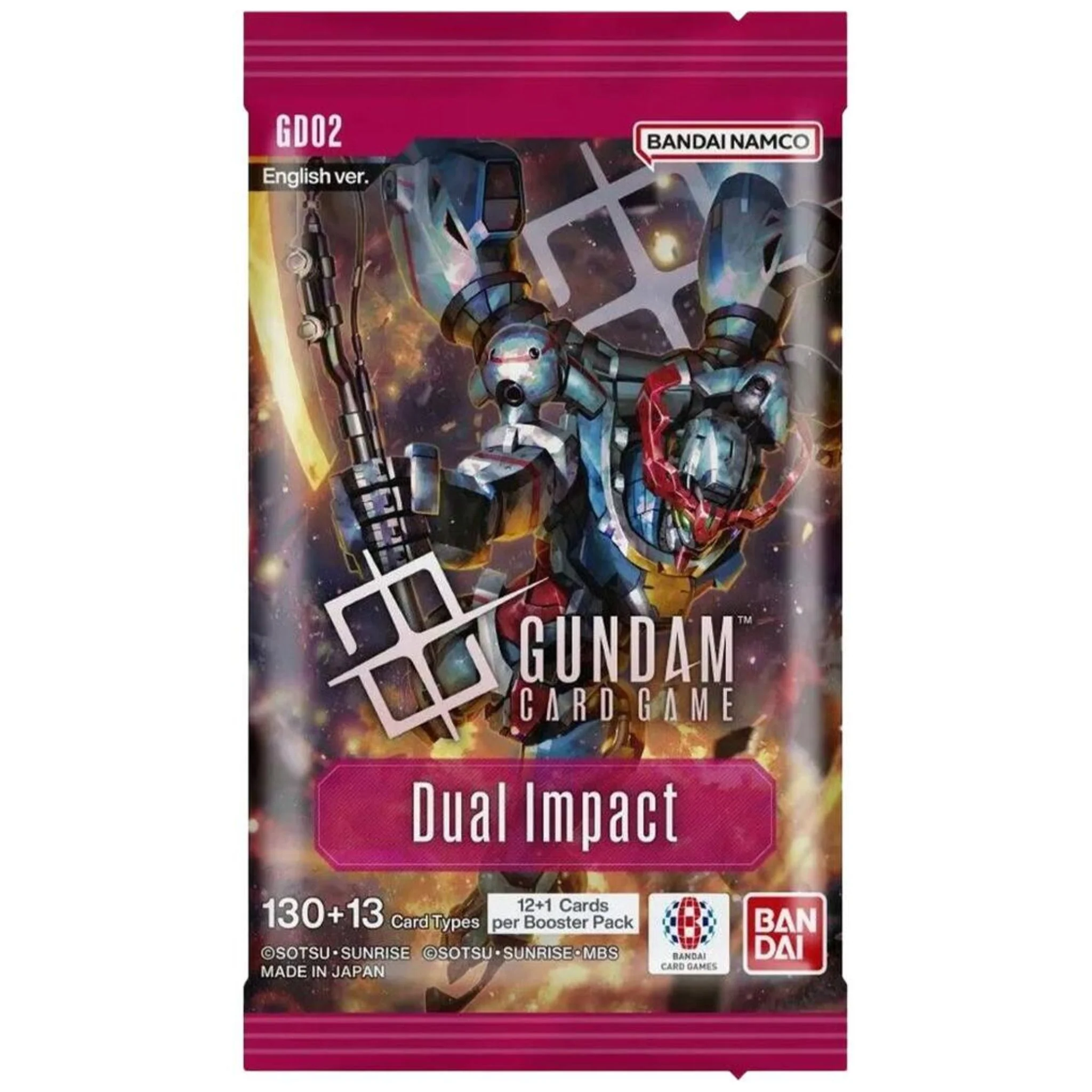 Gundam Card Game Dual Impact Booster Pack