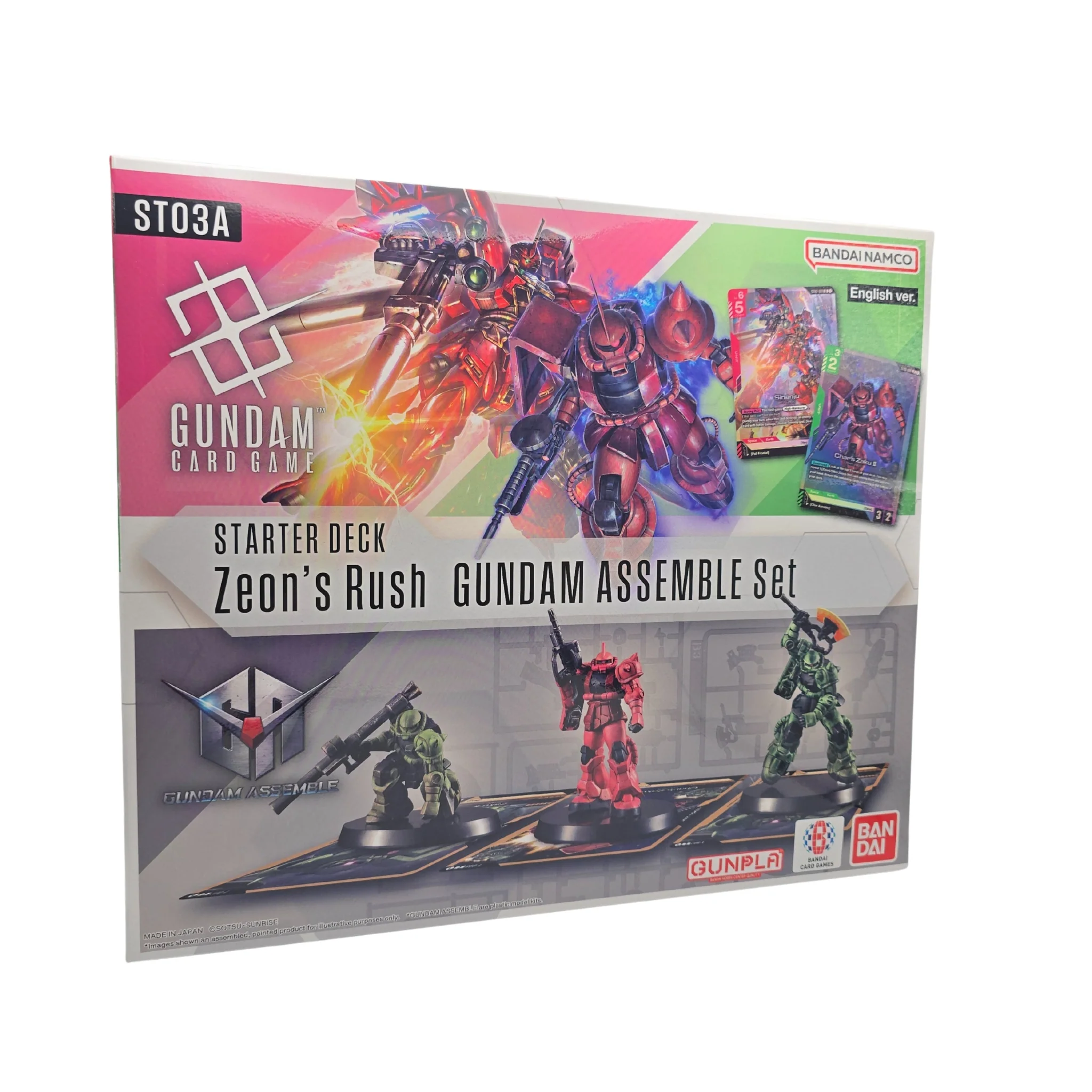 Gundam Card Game Zeon’s Rush Assemble Starter Deck