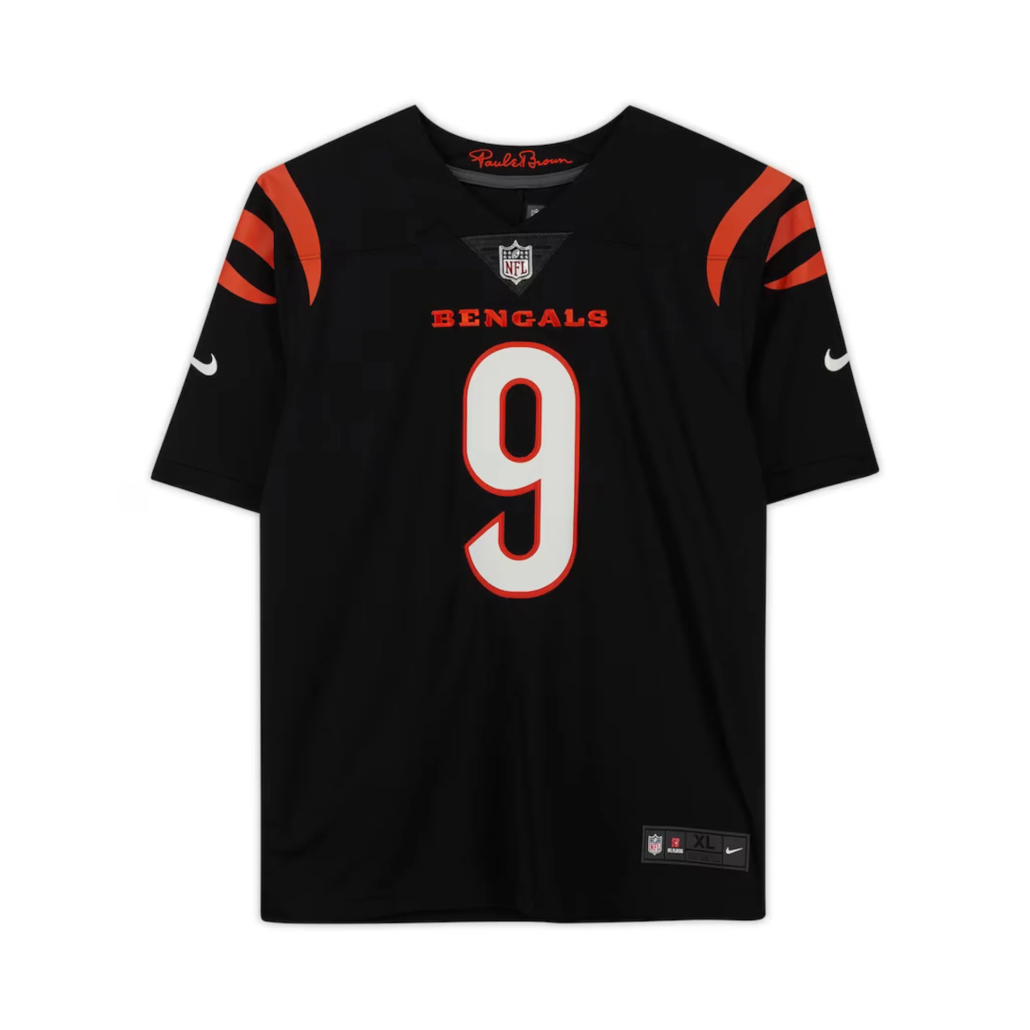 Fanatics Authentic Joe Burrow Autographed Cincinnati Bengals Nike Black Vapor Limited Jersey - Image 3