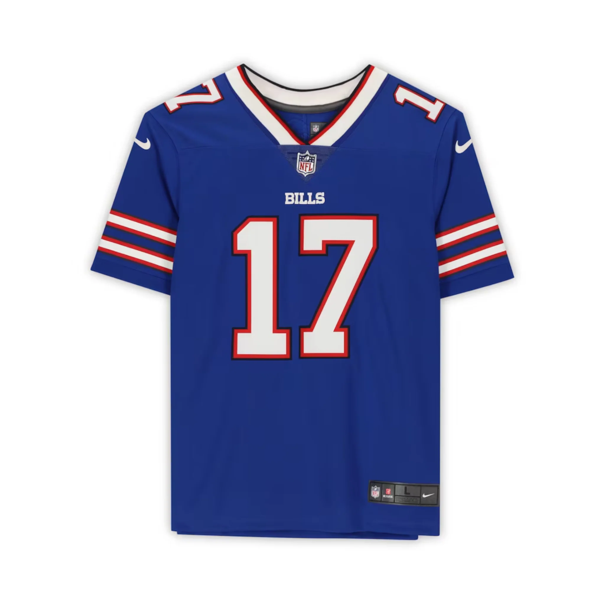 Fanatics Authentic Josh Allen Autographed Buffalo Bills Blue Nike Limited Jersey - Image 3