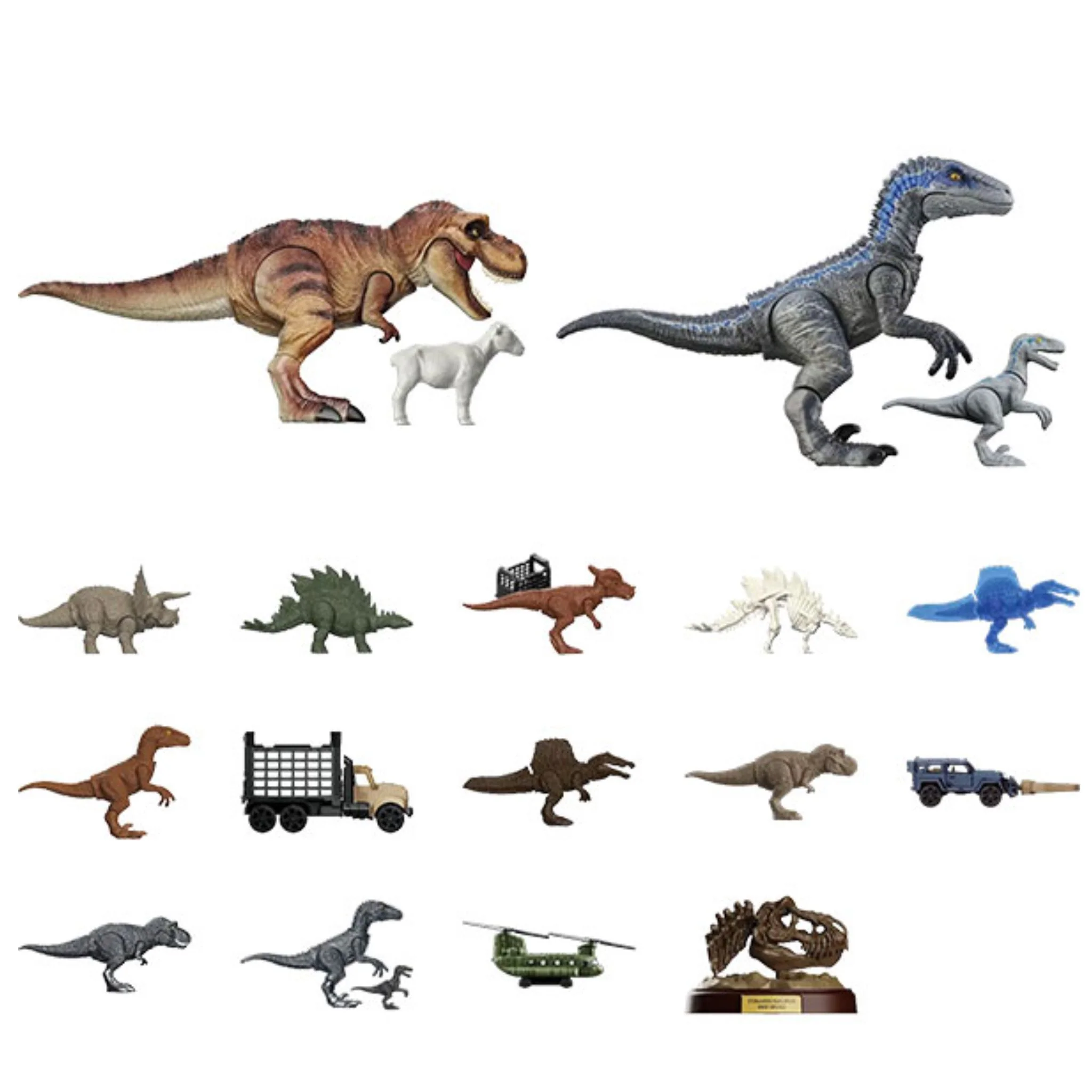 Blokees Jurassic World TS01 Dinosaur Capture Operation Terraventure Model Kit Blind Box - Image 2