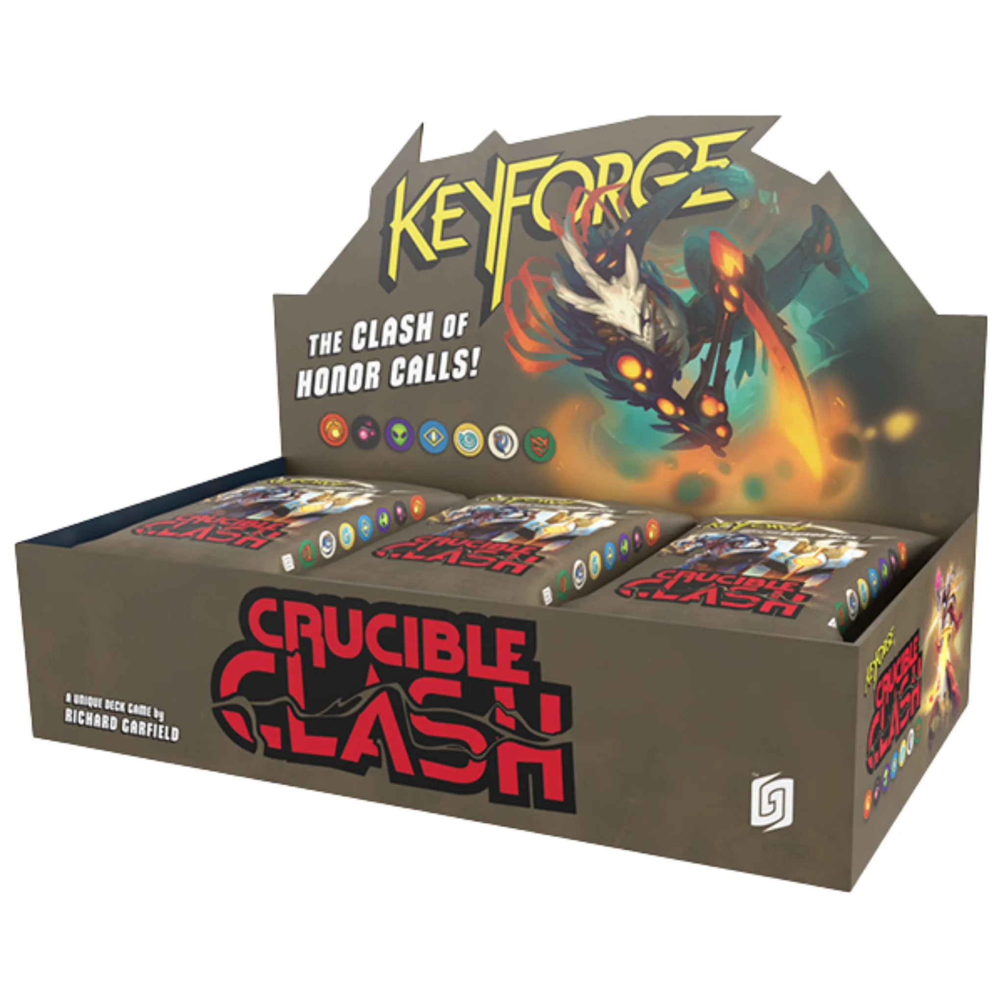 KeyForge Crucible Clash Archon Decks Display Box