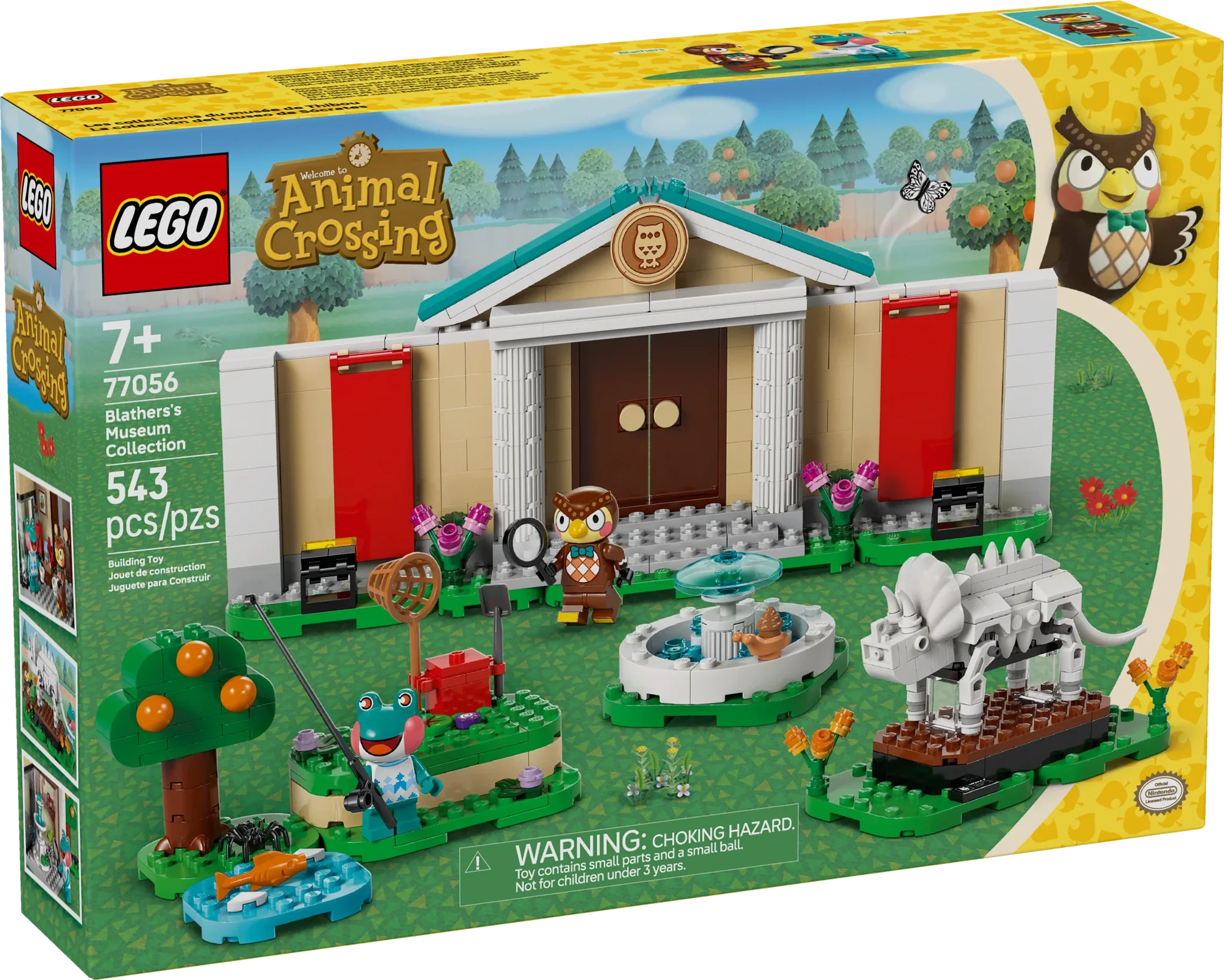 LEGO Animal Crossing Blathers's Museum Collection