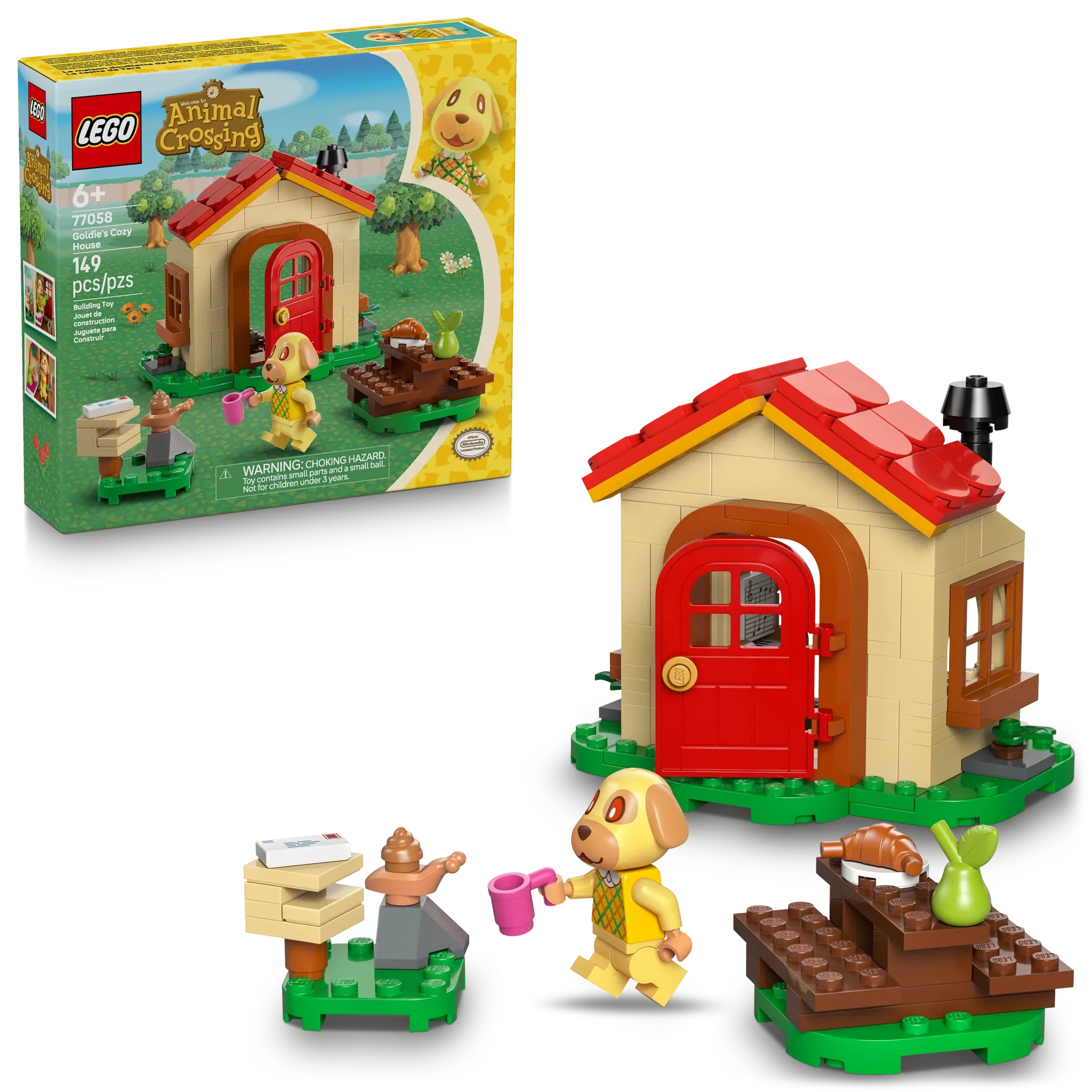 LEGO Animal Crossing Goldie's Cozy House - Image 2