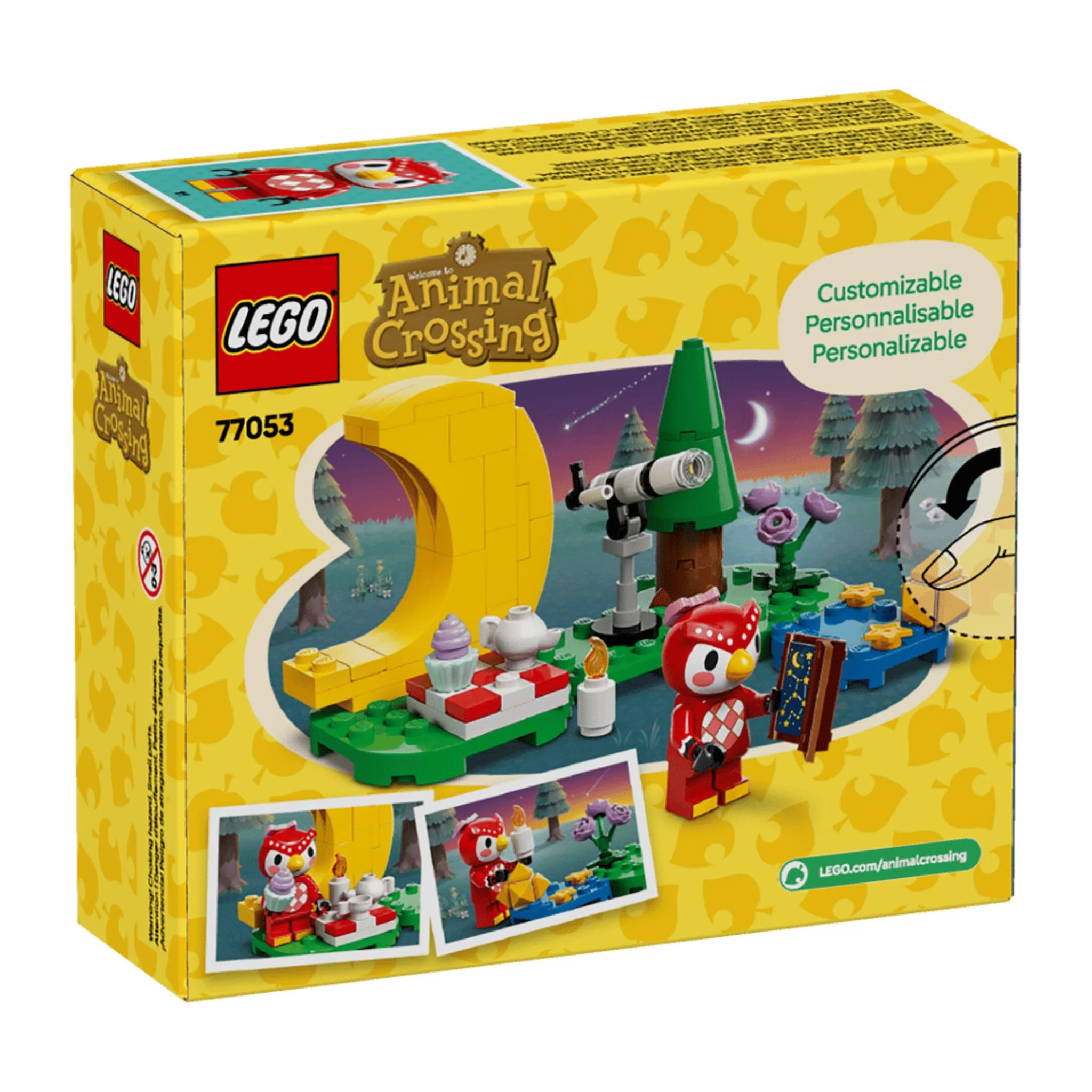LEGO Animal Crossing Stargazing with Celeste
