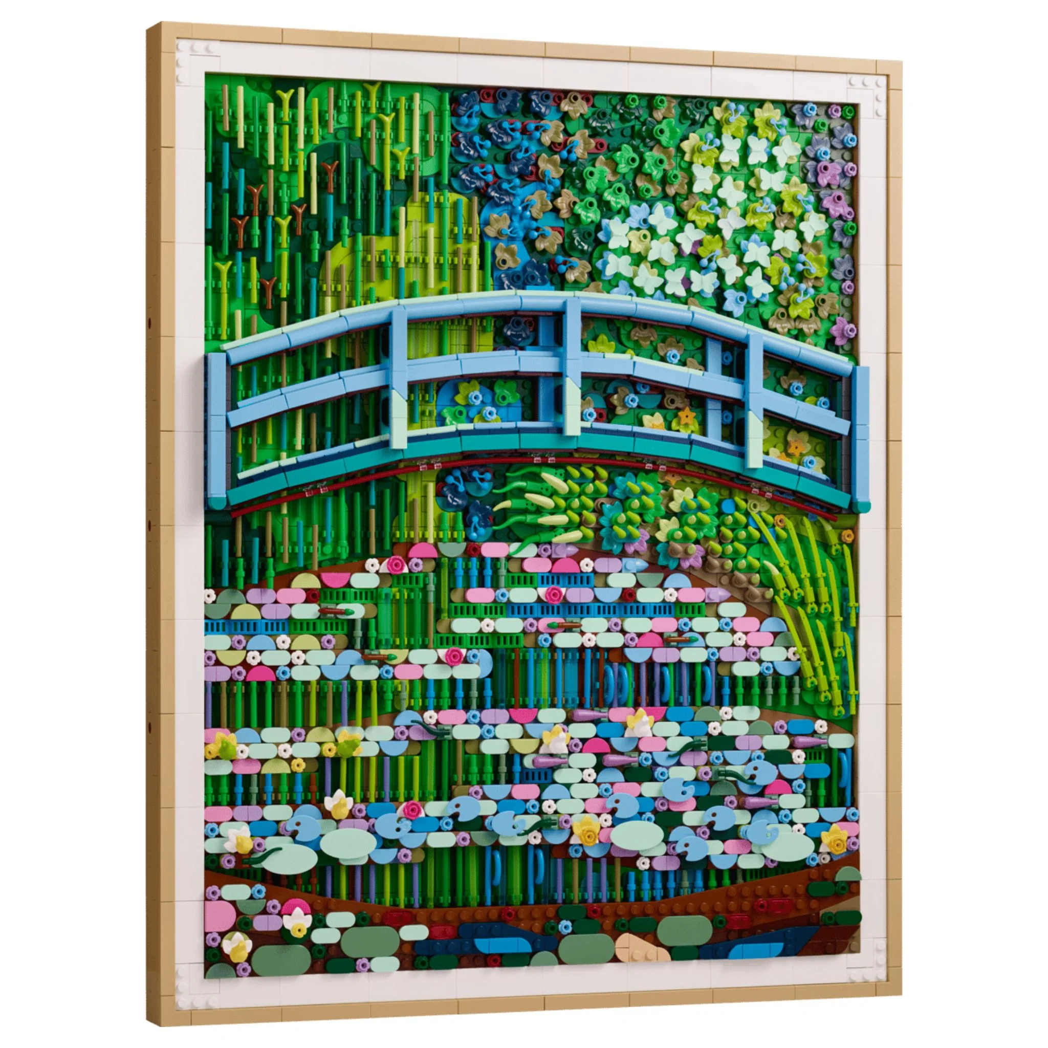 LEGO ART Claude Monet Bridge Over a Pond of Water Lilies - Image 3