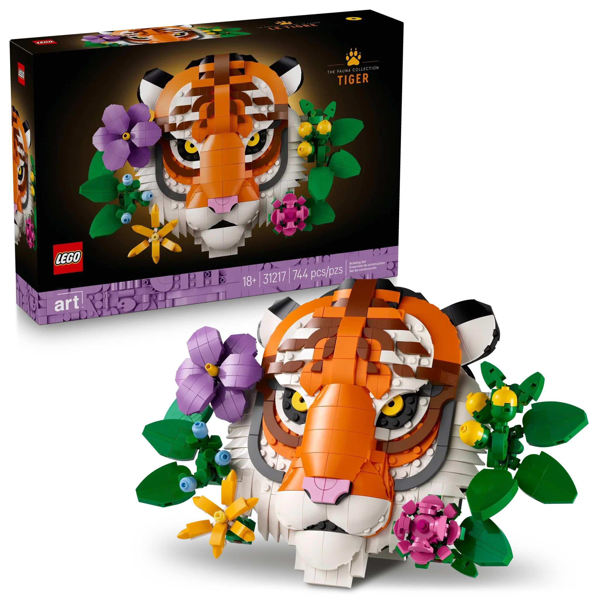 LEGO ART The Fauna Collection - Tiger - Image 2
