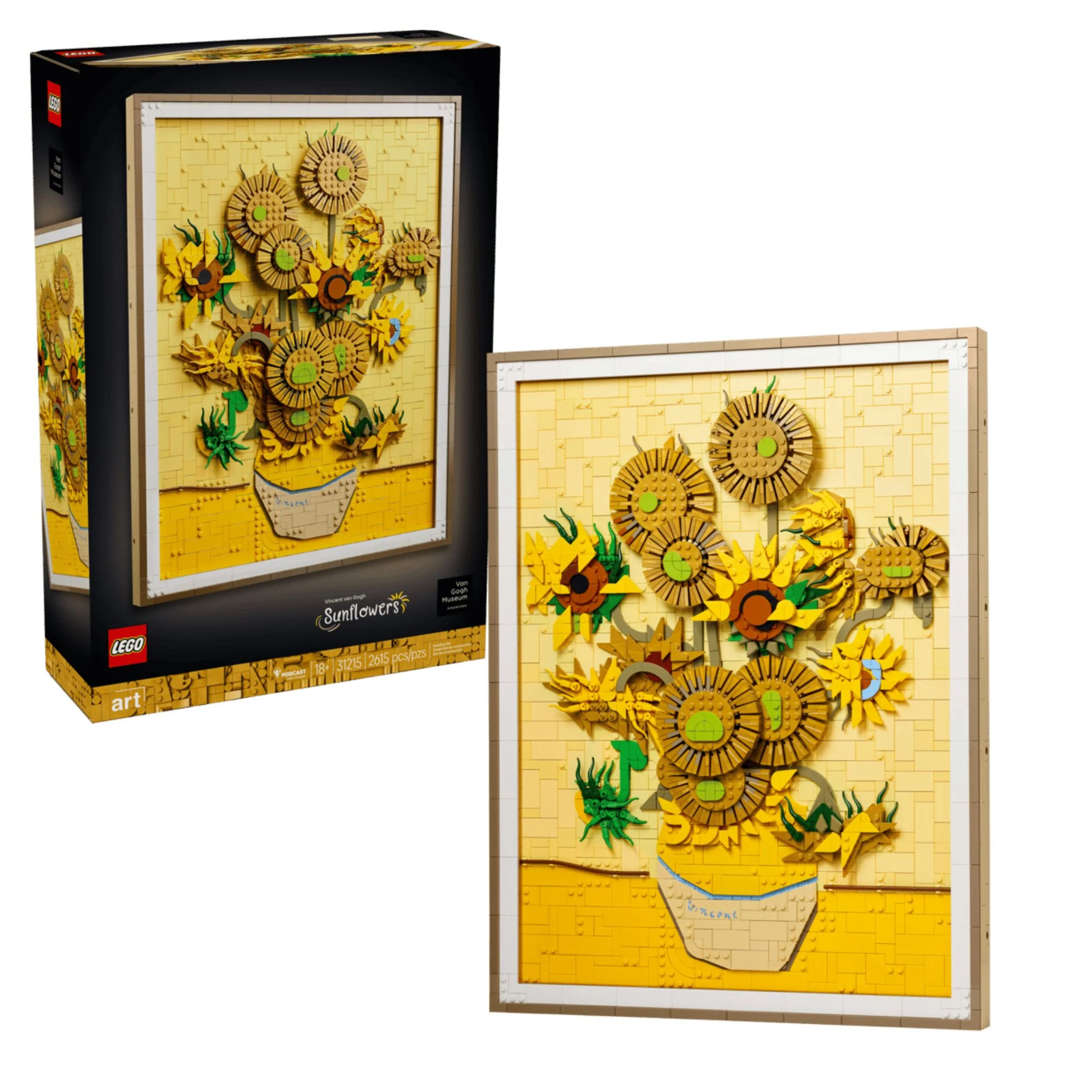 LEGO ART Vincent van Gogh Sunflowers - Image 2