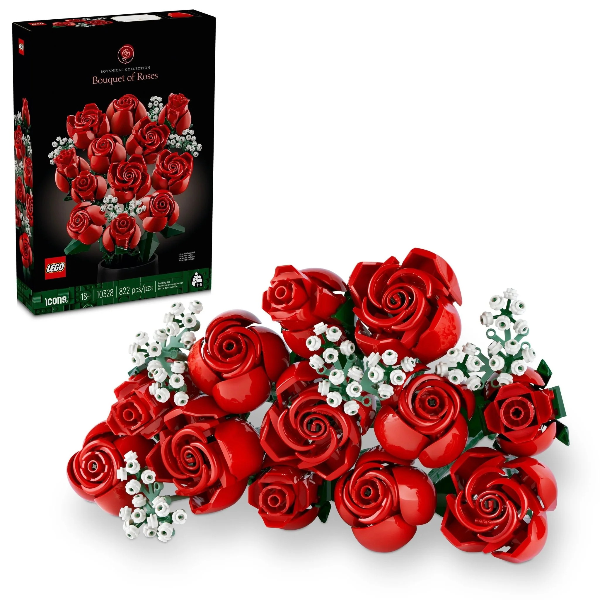 LEGO Botanicals Bouquet of Roses - Image 2