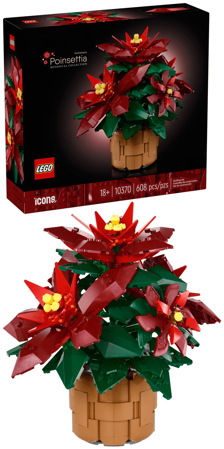 LEGO Botanicals Poinsettia - Image 2