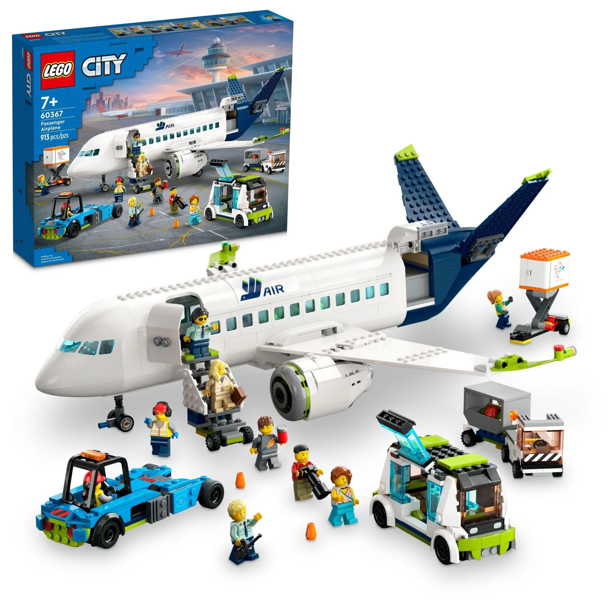 LEGO City Big Vehicles Passenger Airplane - Image 2