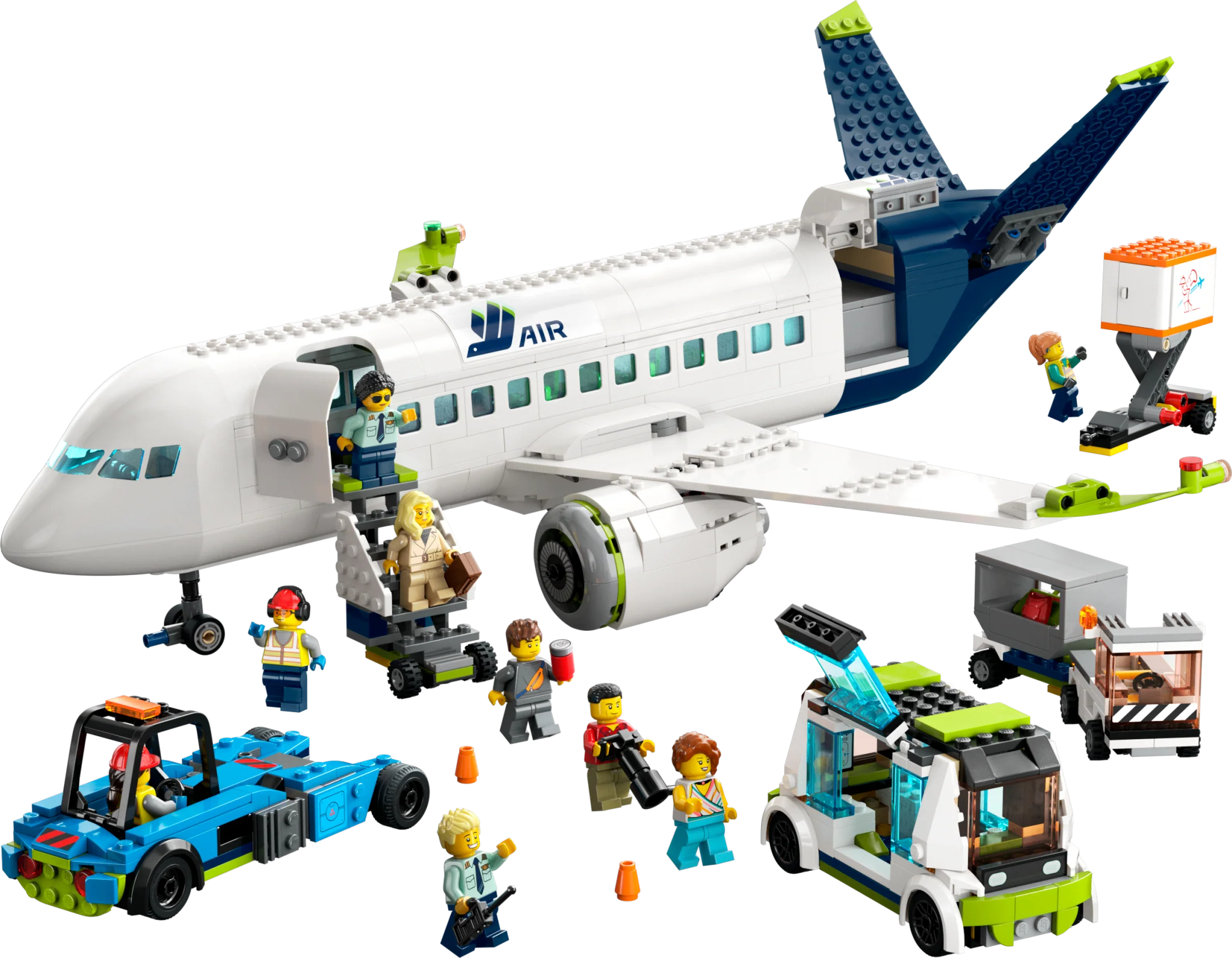 LEGO City Big Vehicles Passenger Airplane - Image 3