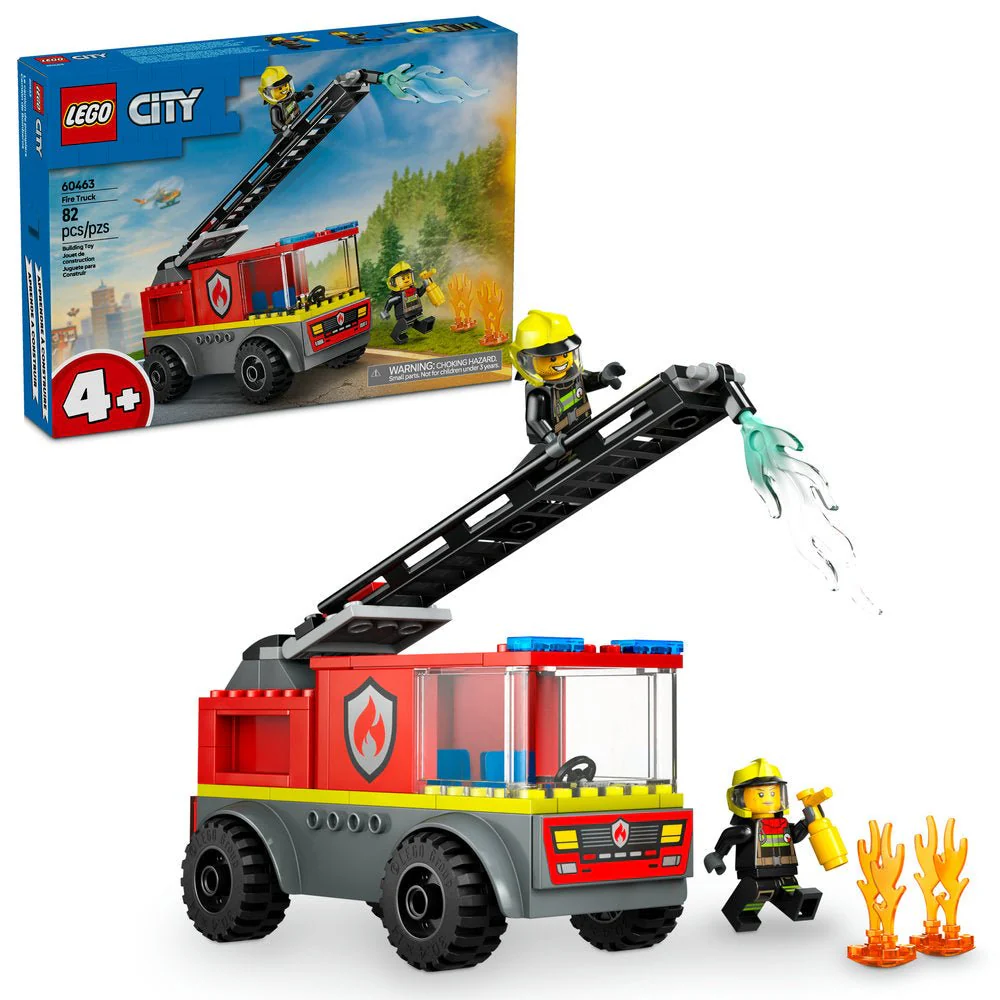 LEGO City Fire Fire Ladder Truck - Image 2