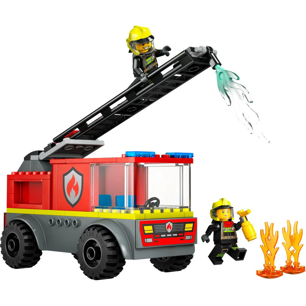 LEGO City Fire Fire Ladder Truck - Image 3