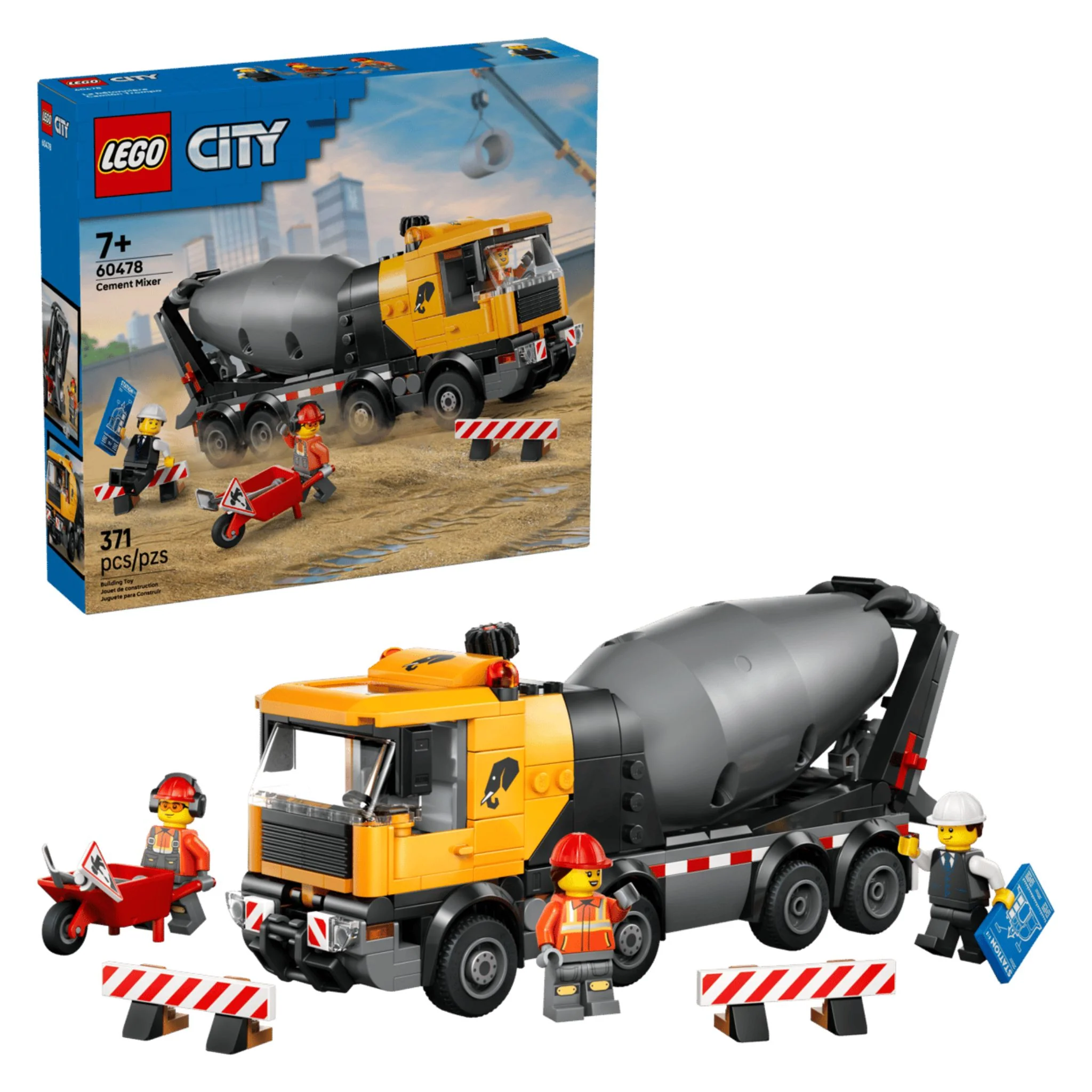 LEGO City Great Vehicles Cement Mixer - Image 2