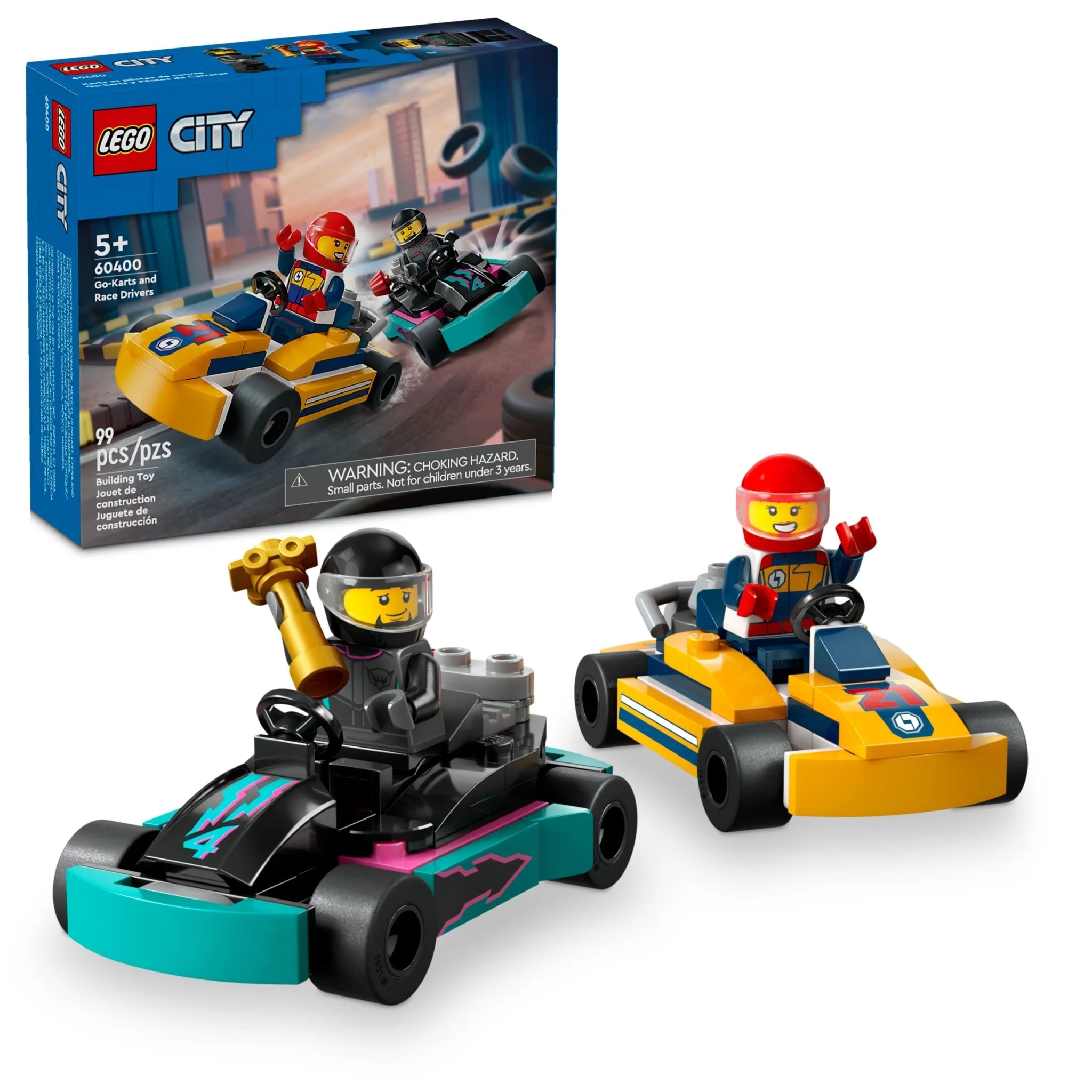 LEGO City Great Vehicles Go-Karts and Race Drivers - Image 2