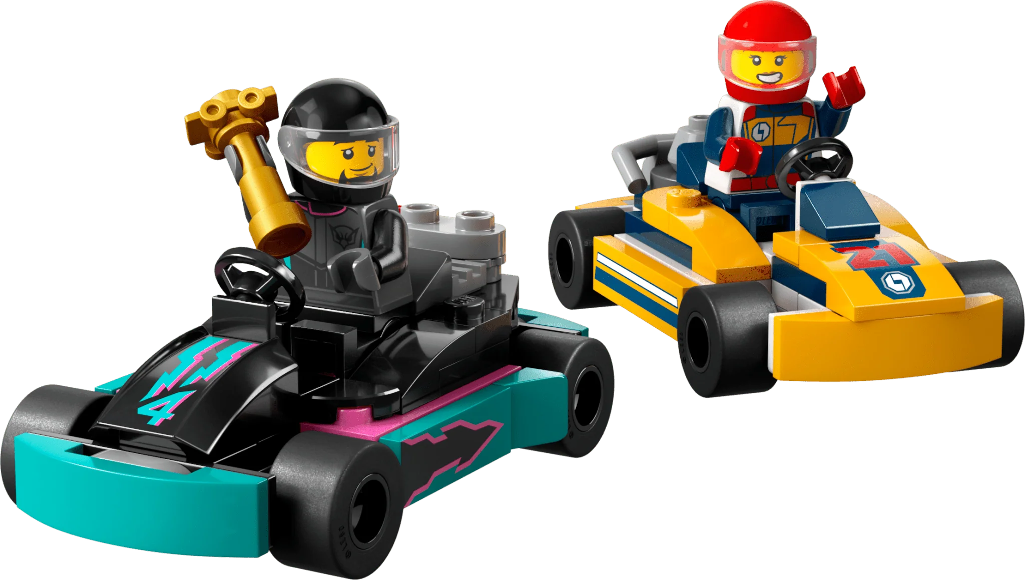 LEGO City Great Vehicles Go-Karts and Race Drivers - Image 3