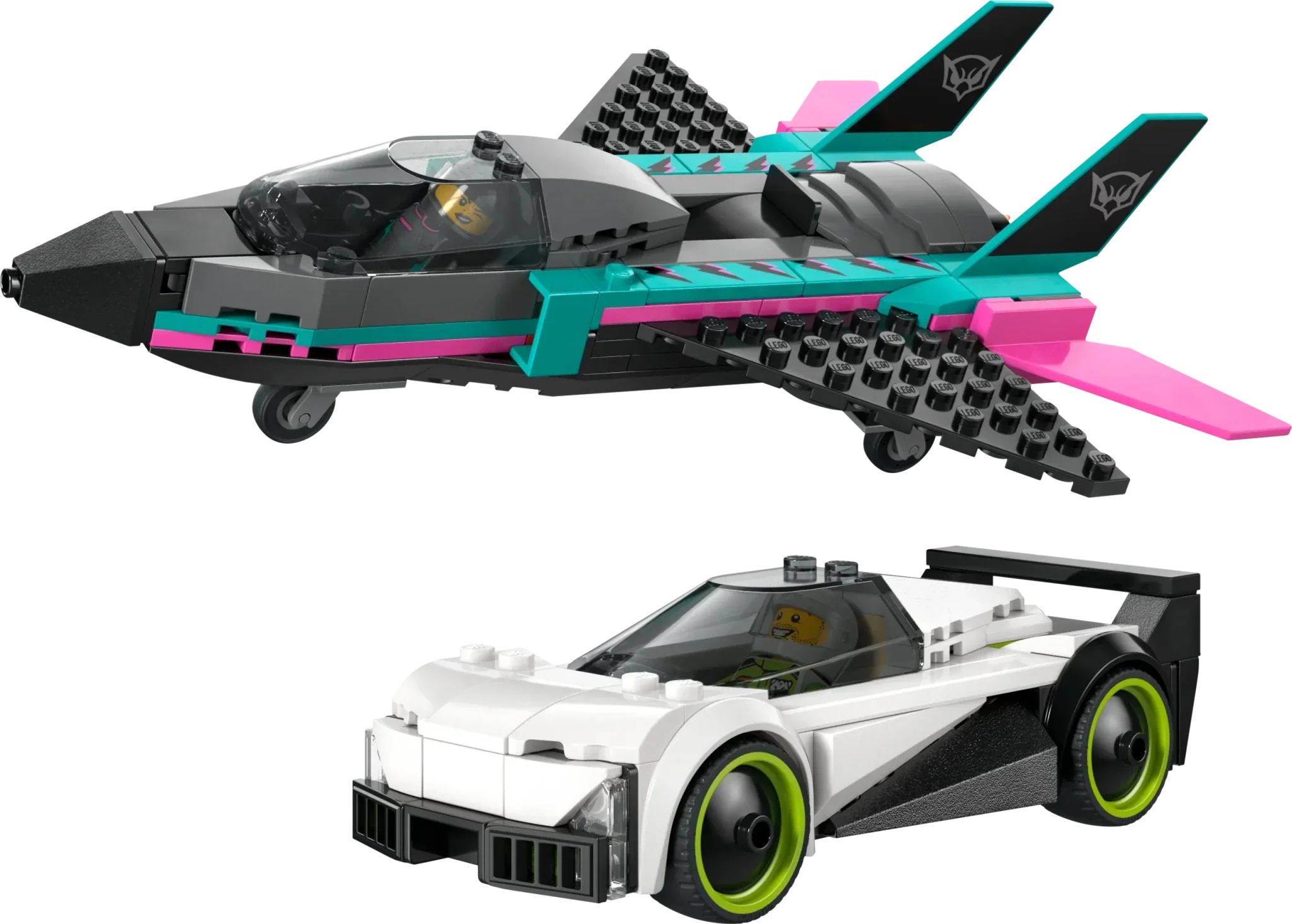 LEGO City Great Vehicles Jet vs. Car - Image 3