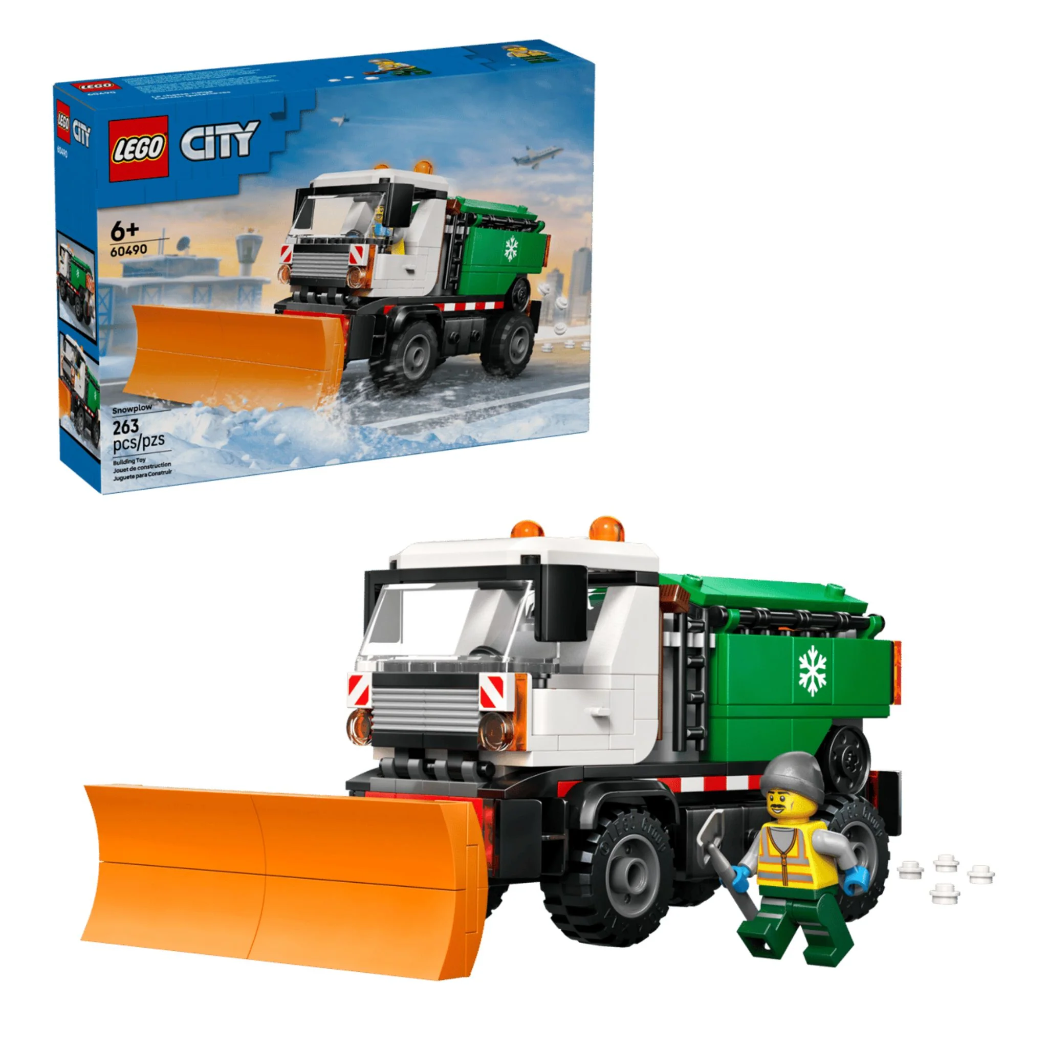LEGO City Great Vehicles Snowplow - Image 2