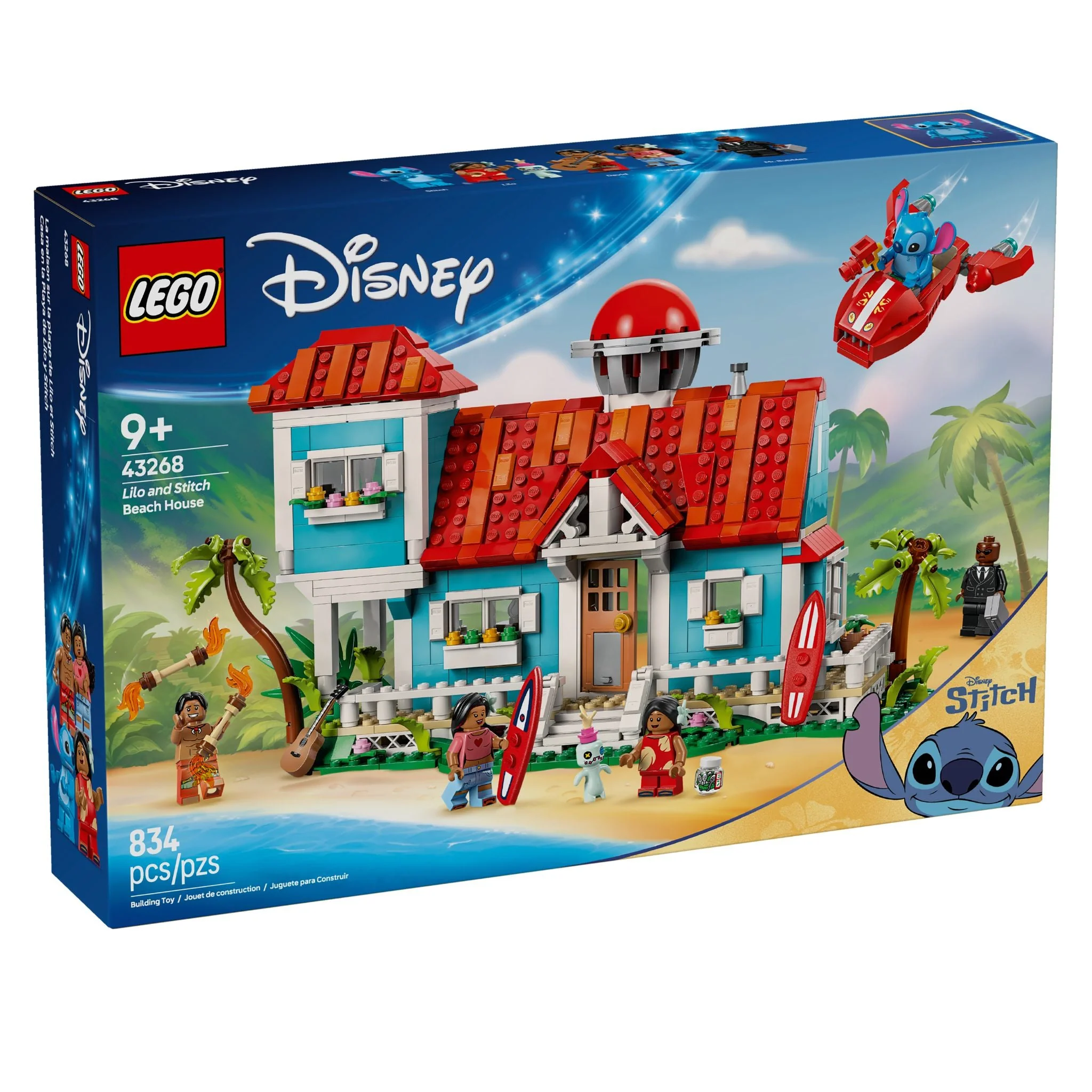 LEGO Disney Classic Lilo and Stitch Beach House