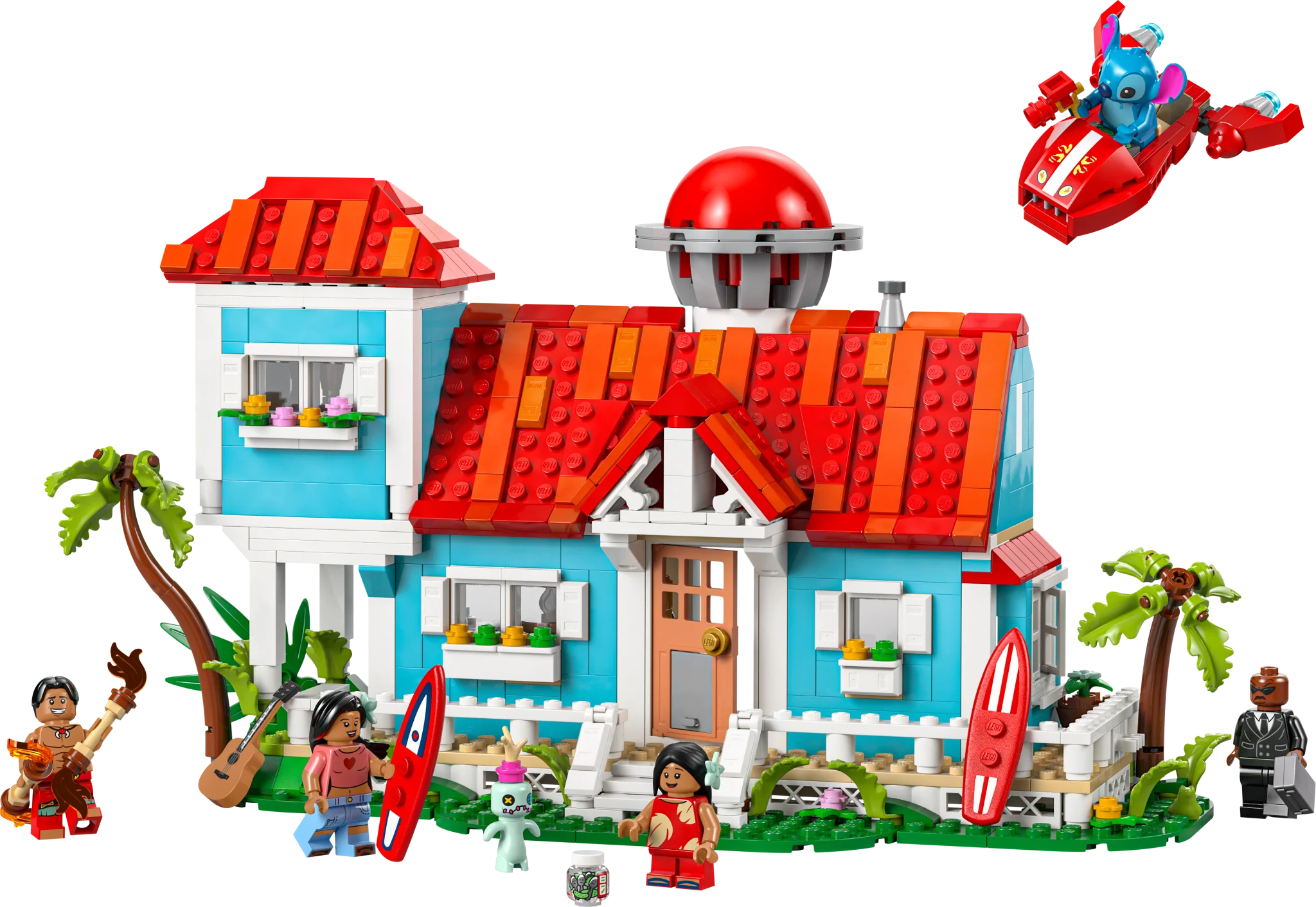 LEGO Disney Classic Lilo and Stitch Beach House - Image 3