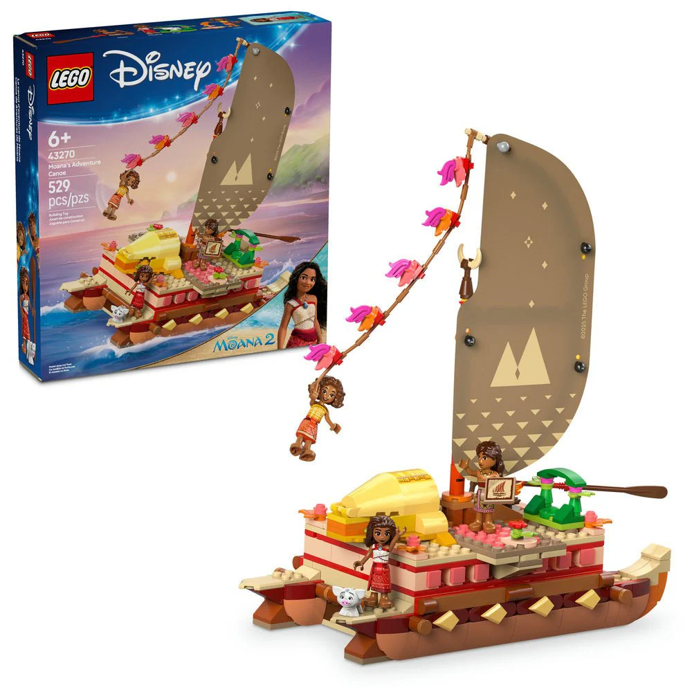 LEGO Disney Princess Moana's Adventure Canoe - Image 2