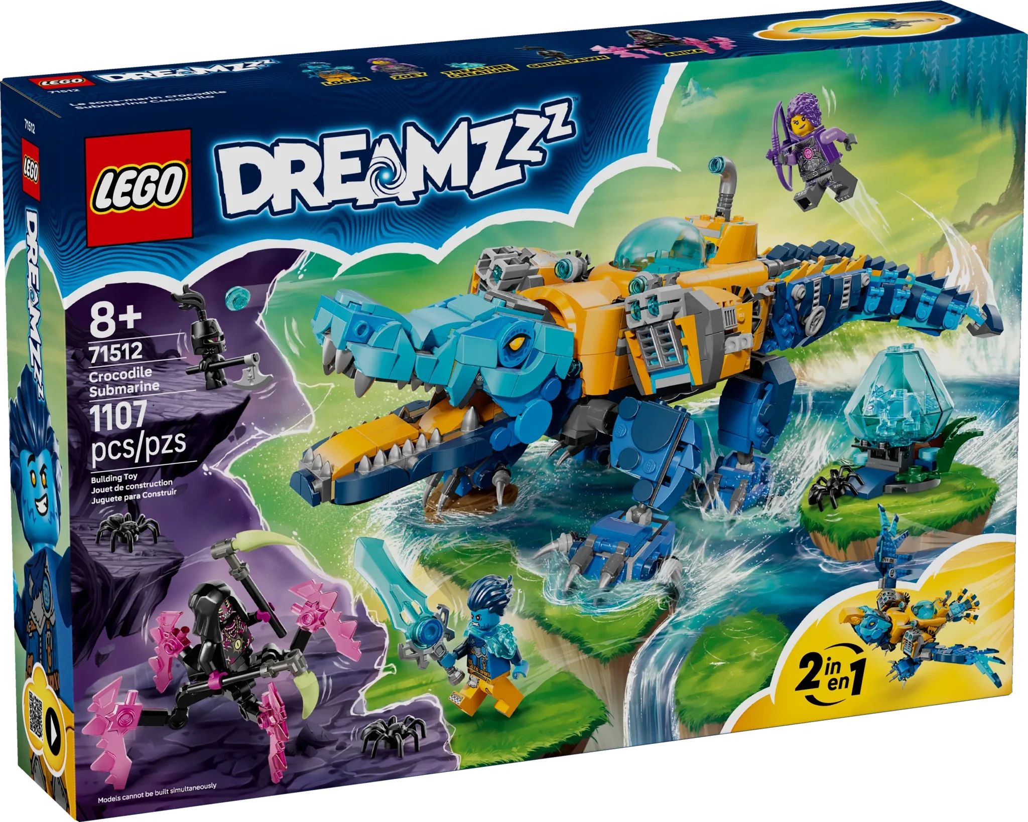 LEGO DREAMZzz Crocodile Submarine