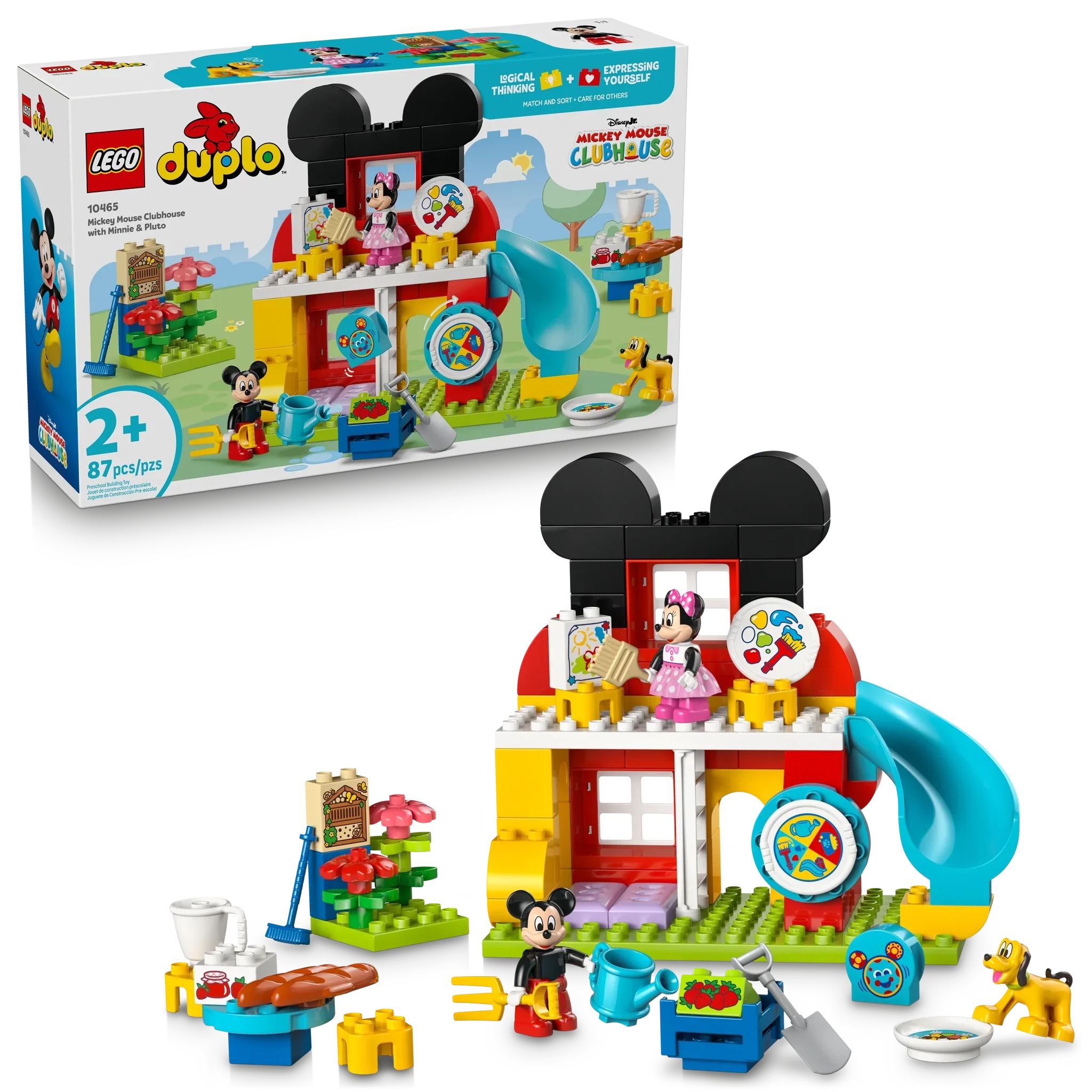 LEGO DUPLO Disney Mickey Mouse Clubhouse with Minnie & Pluto - Image 2