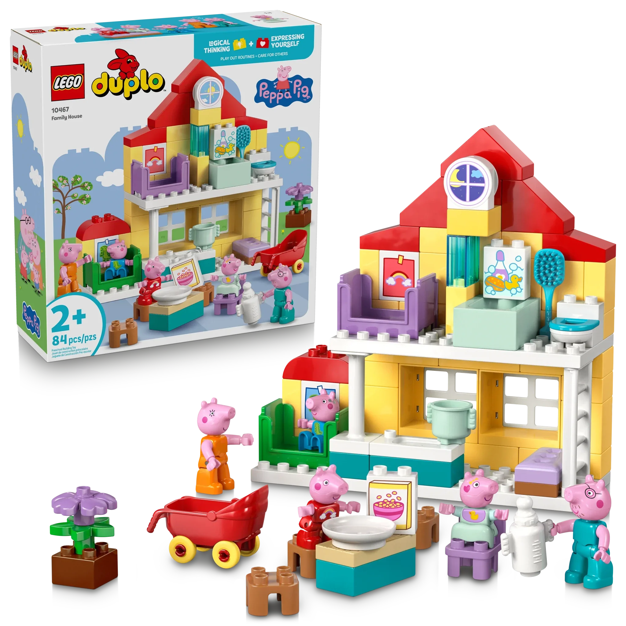 LEGO DUPLO Peppa Pig Family House - Image 2