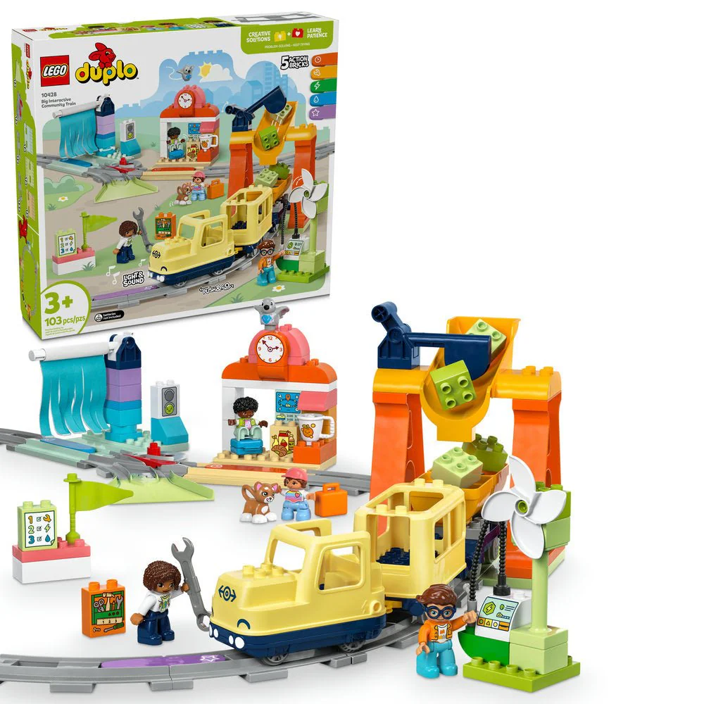 LEGO DUPLO Town Big Interactive Community Train - Image 2