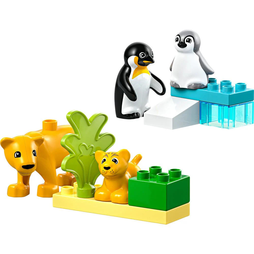 LEGO DUPLO Town Wild Animal Families: Penguins & Lions - Image 3