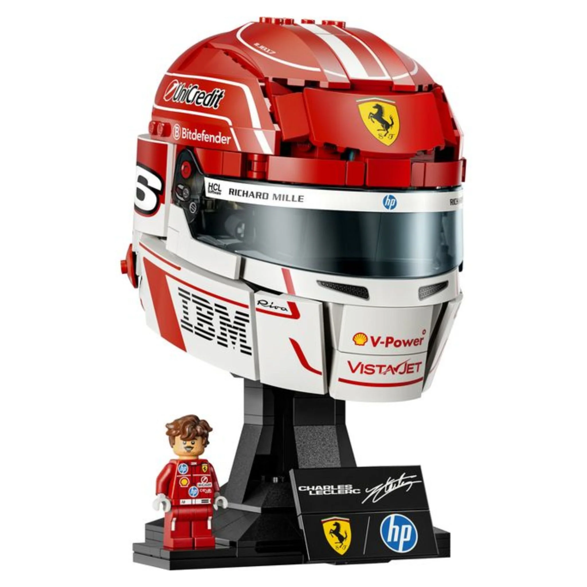 LEGO Editions Formula 1 Scuderia Ferrari HP Charles Leclerc Helmet - Image 3