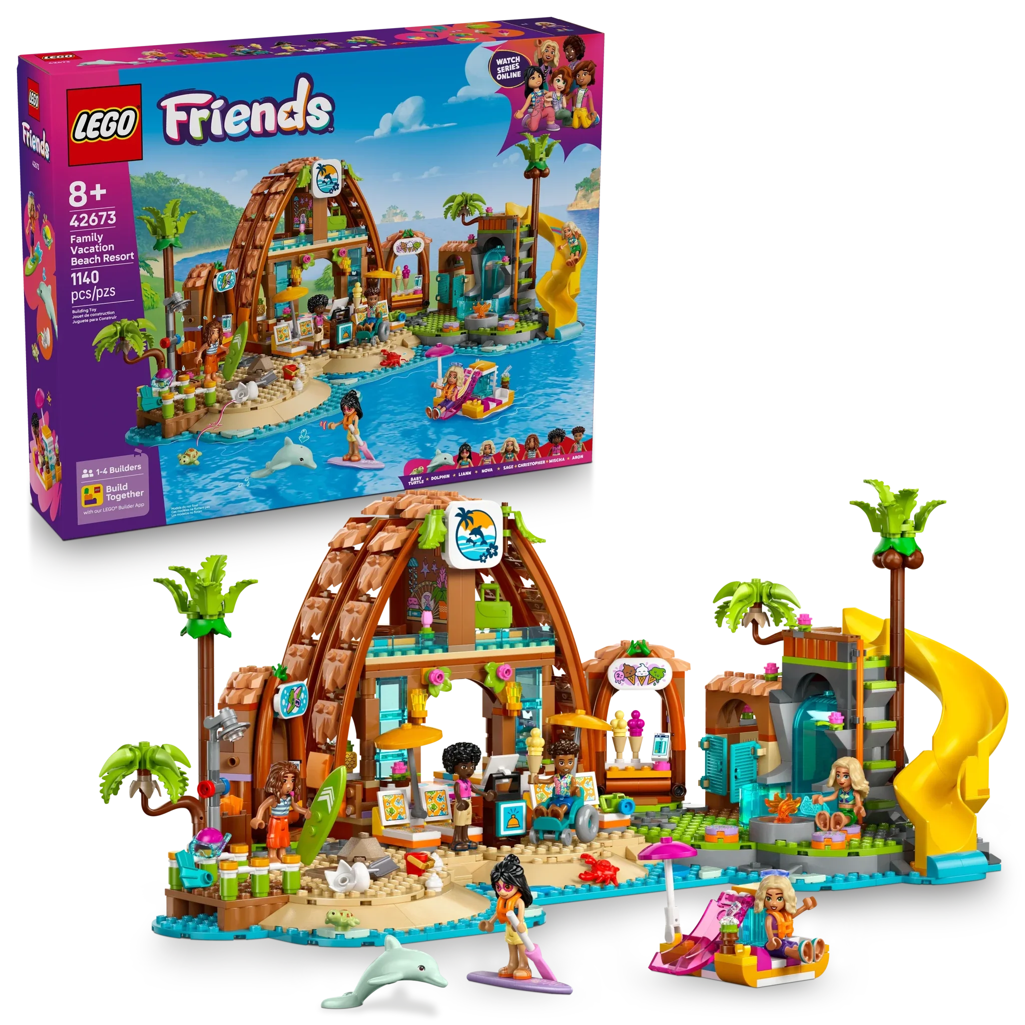 LEGO Friends Family Vacation Beach Resort - Image 2