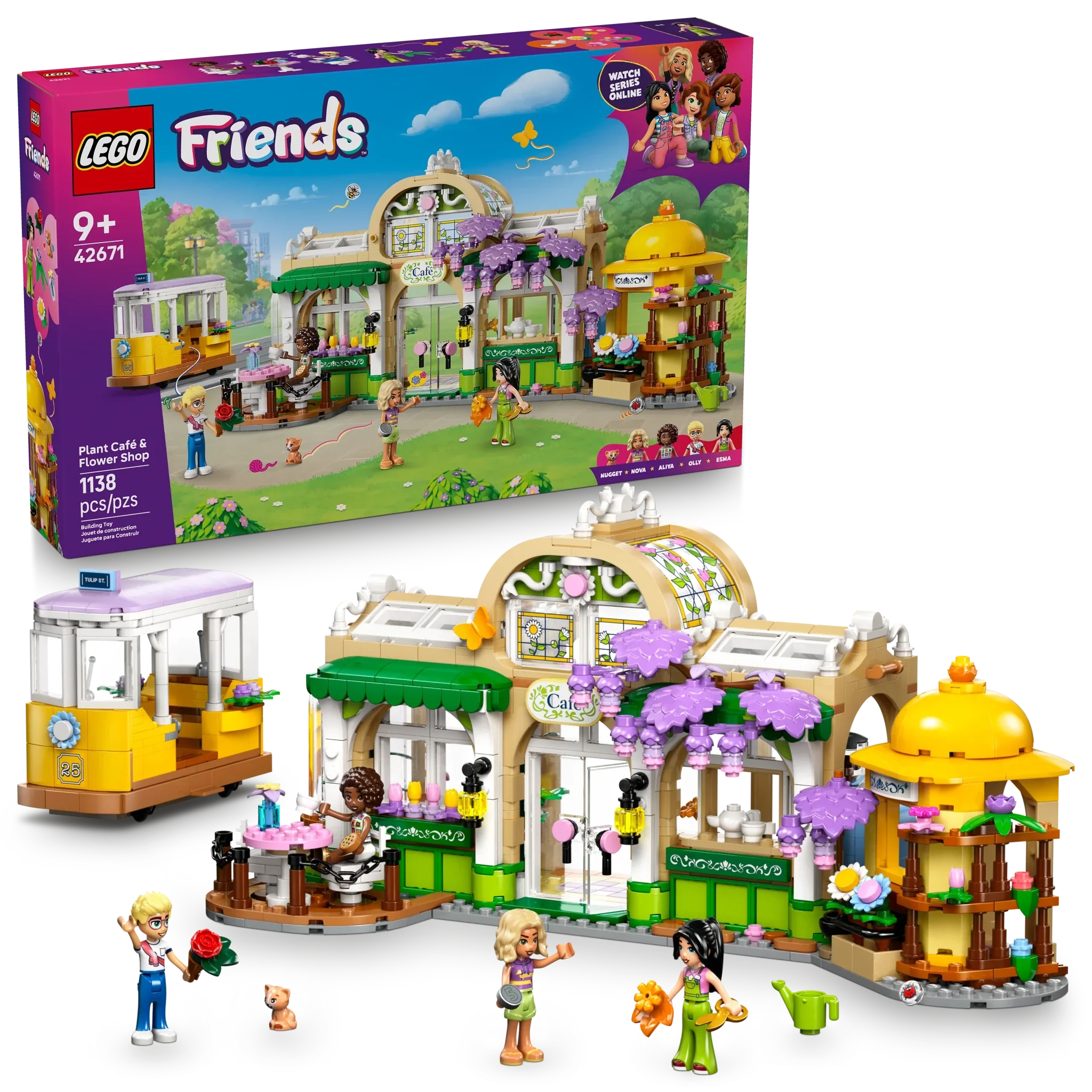 LEGO Friends Plant Café & Flower Shop - Image 2