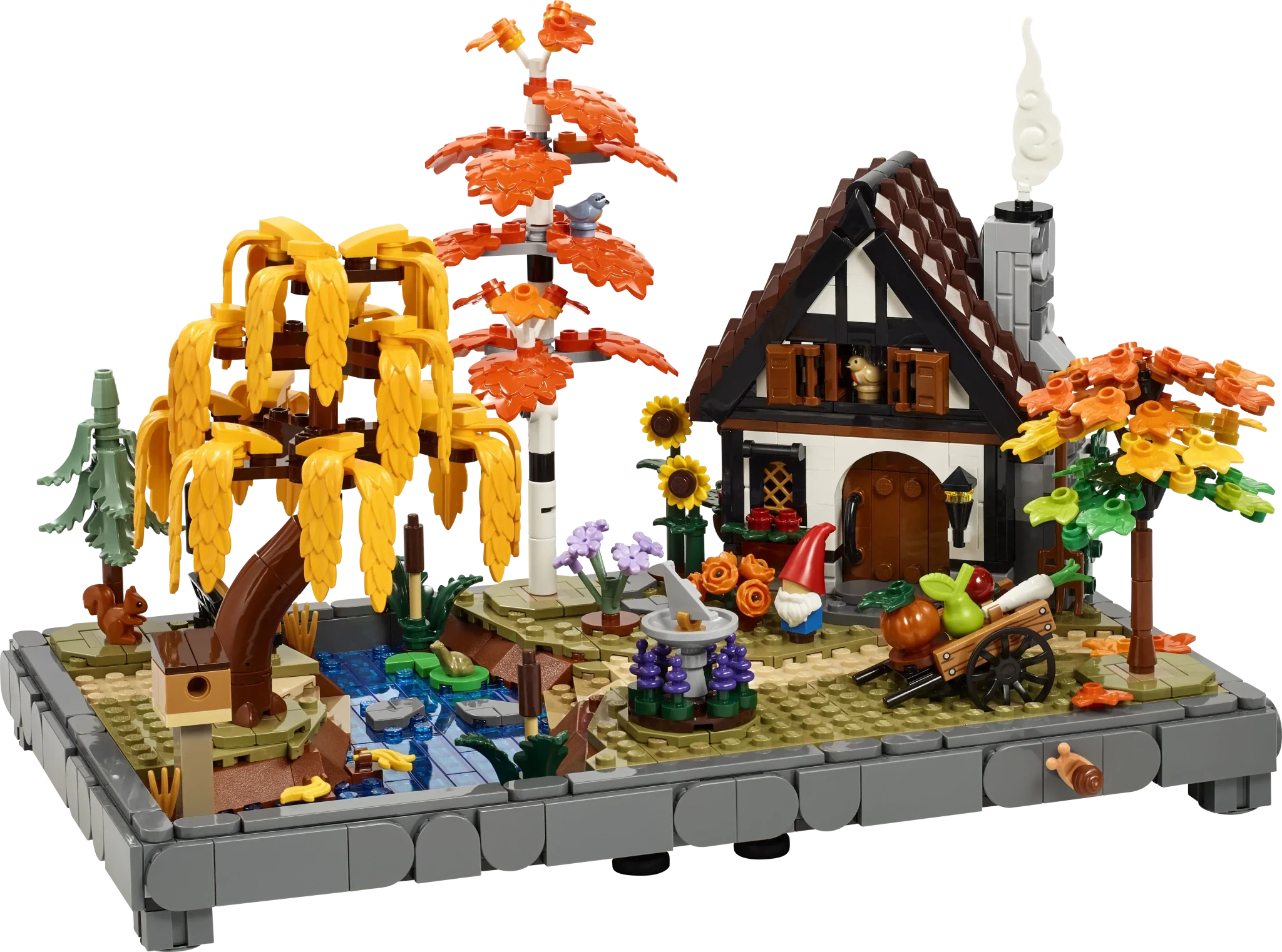 LEGO Icons Autumn Cottage Garden - Image 3
