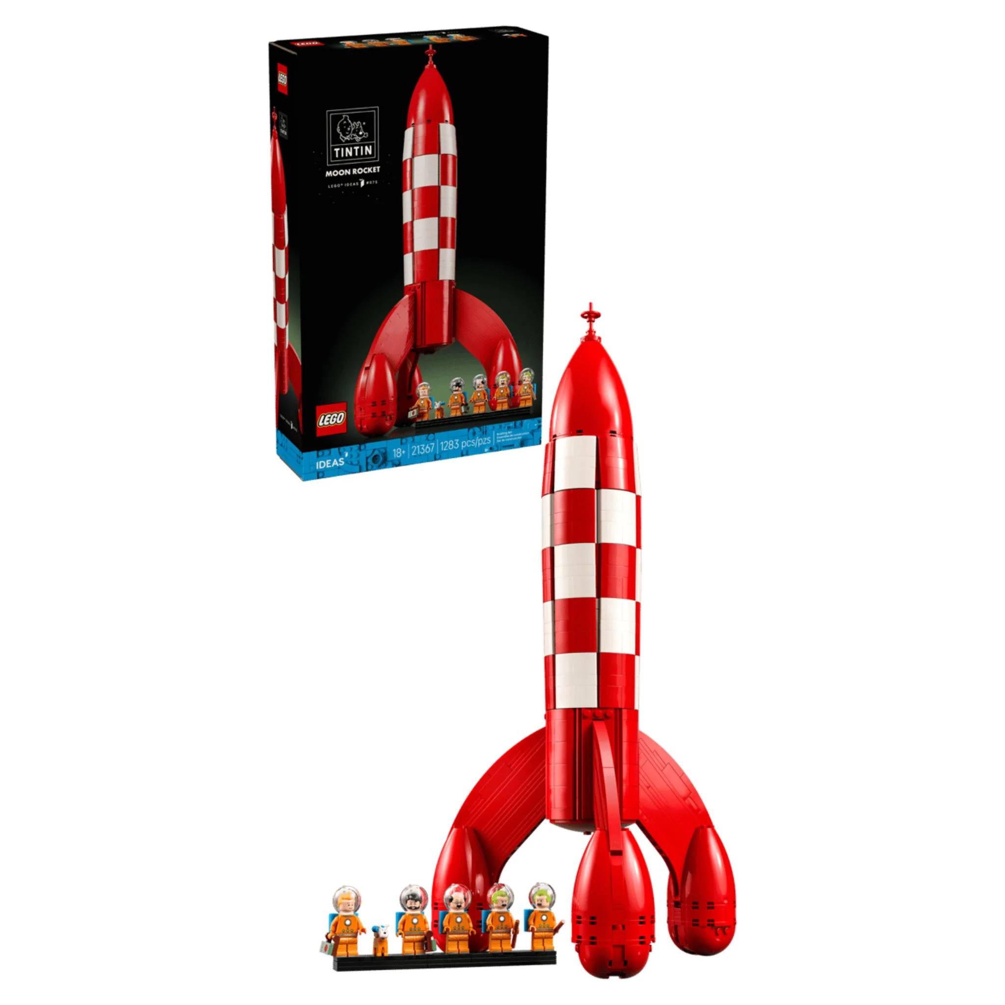 LEGO Ideas Tintin Moon Rocket - Image 2