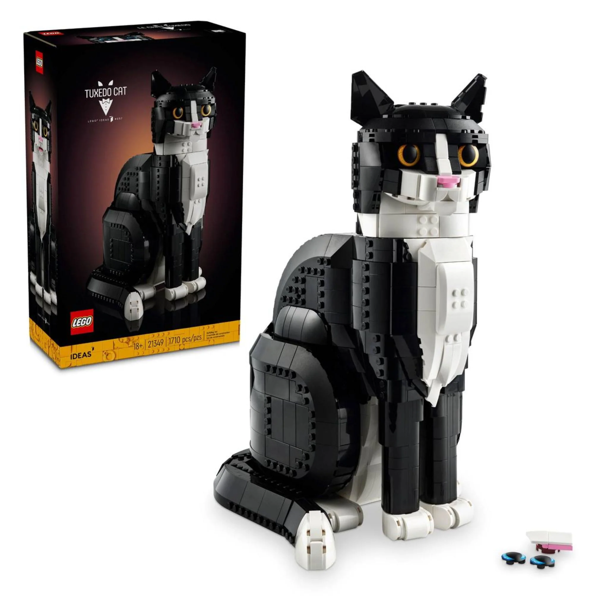 LEGO Ideas Tuxedo Cat - Image 2
