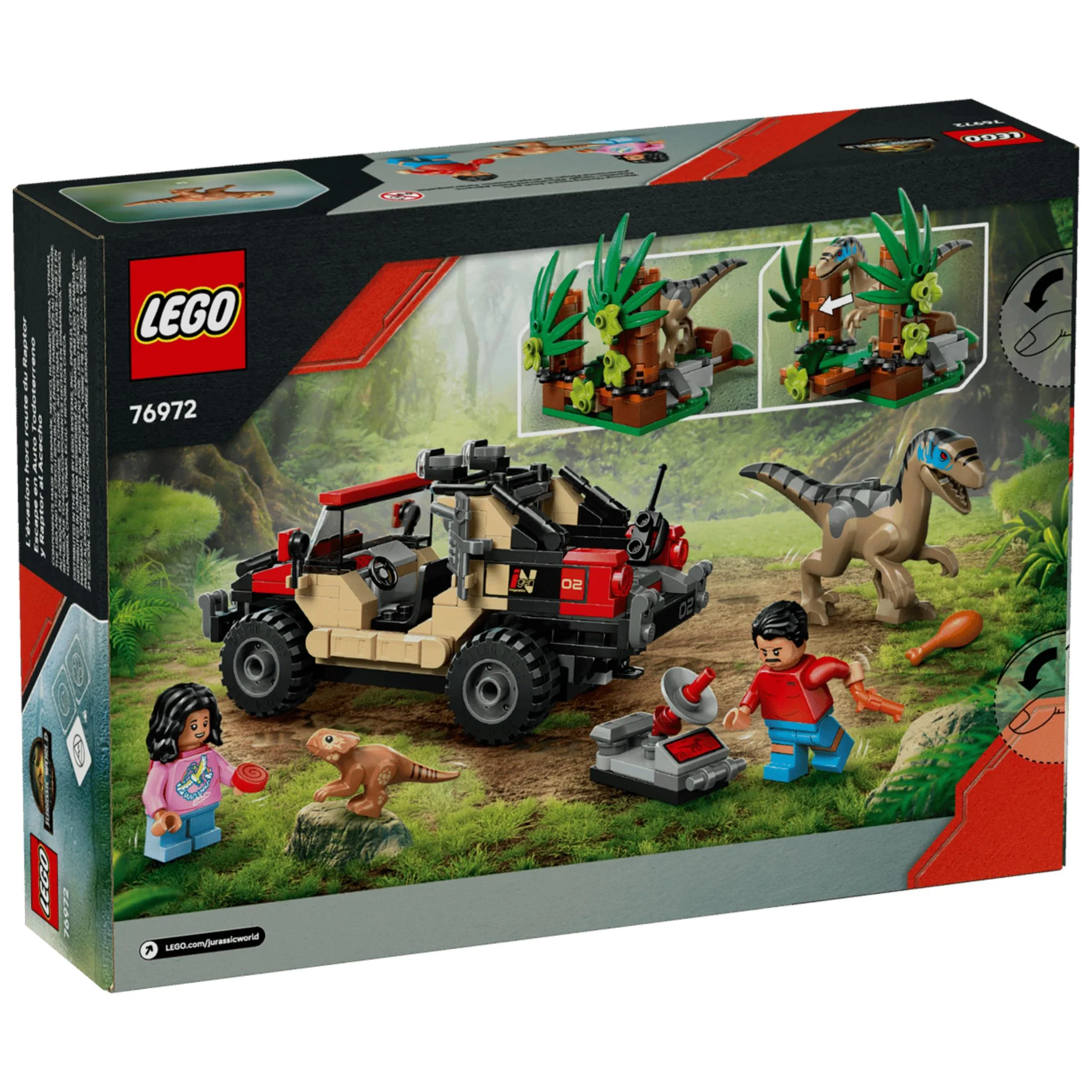 LEGO Jurassic World Raptor Off-Road Escape