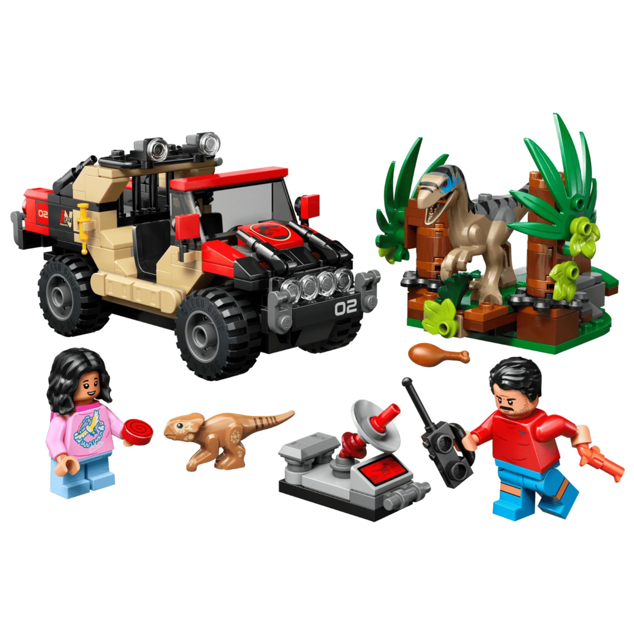 LEGO Jurassic World Raptor Off-Road Escape - Image 3
