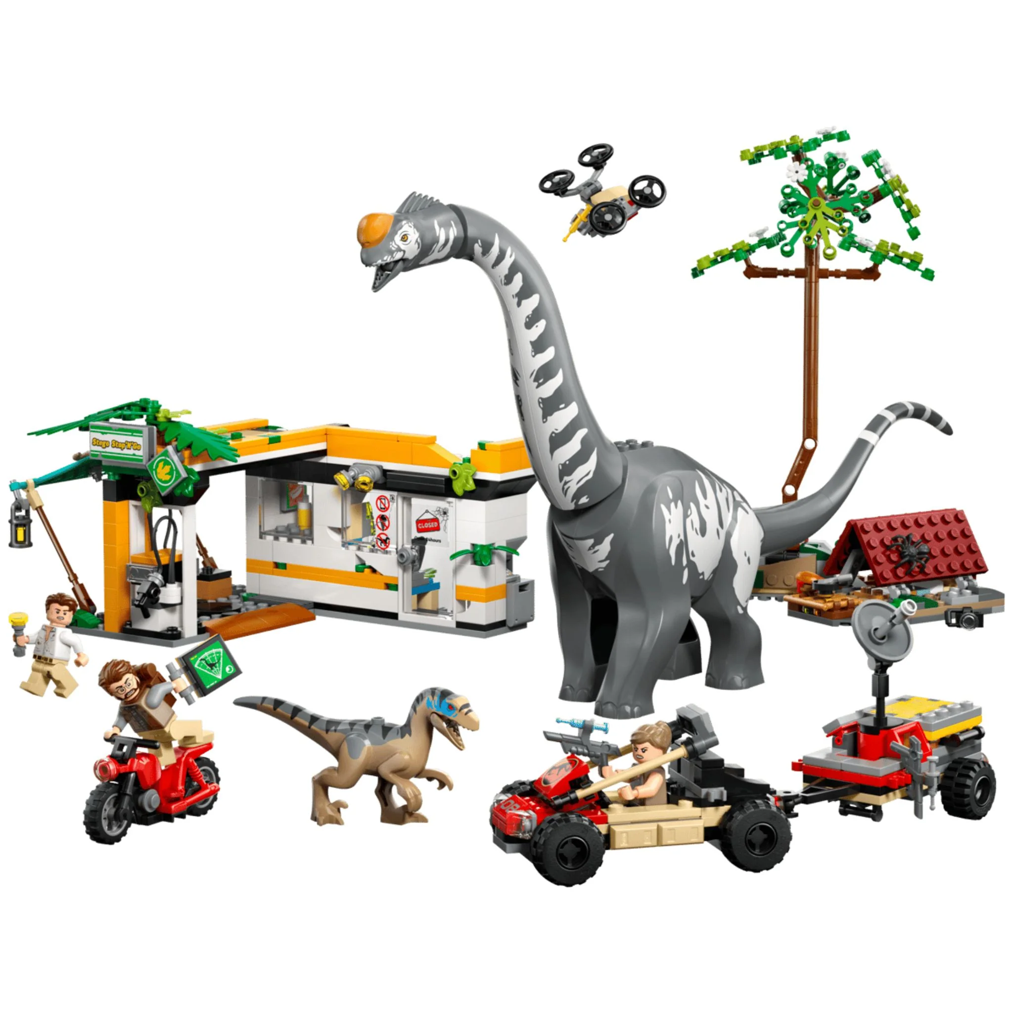 LEGO Jurassic World Raptor & Titanosaurus Tracking Mission - Image 3
