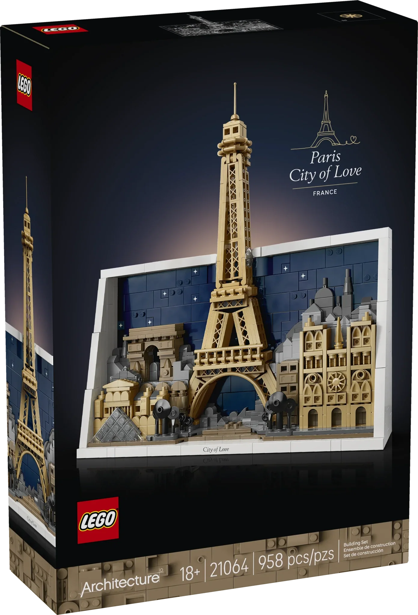 LEGO LEGO Architecture Paris City of Love