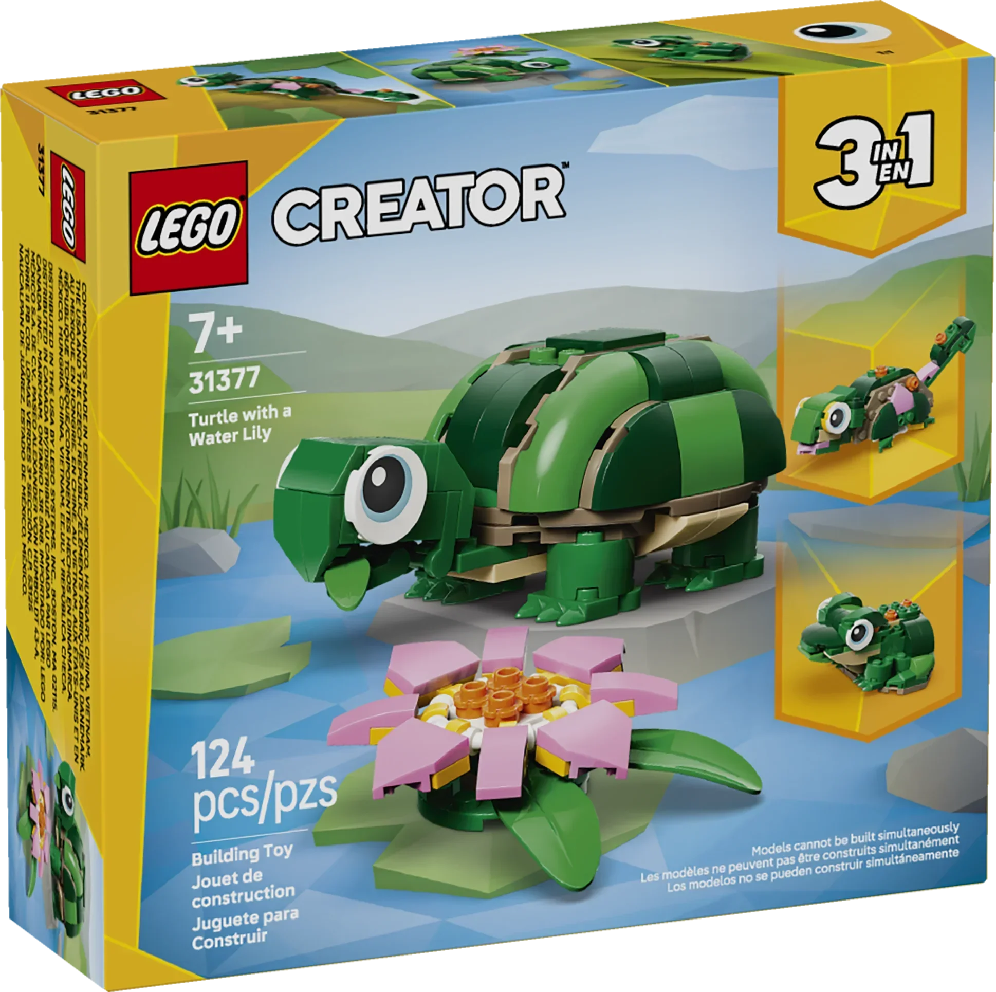 LEGO LEGO Creator Turtle with a Water Lily Flower
