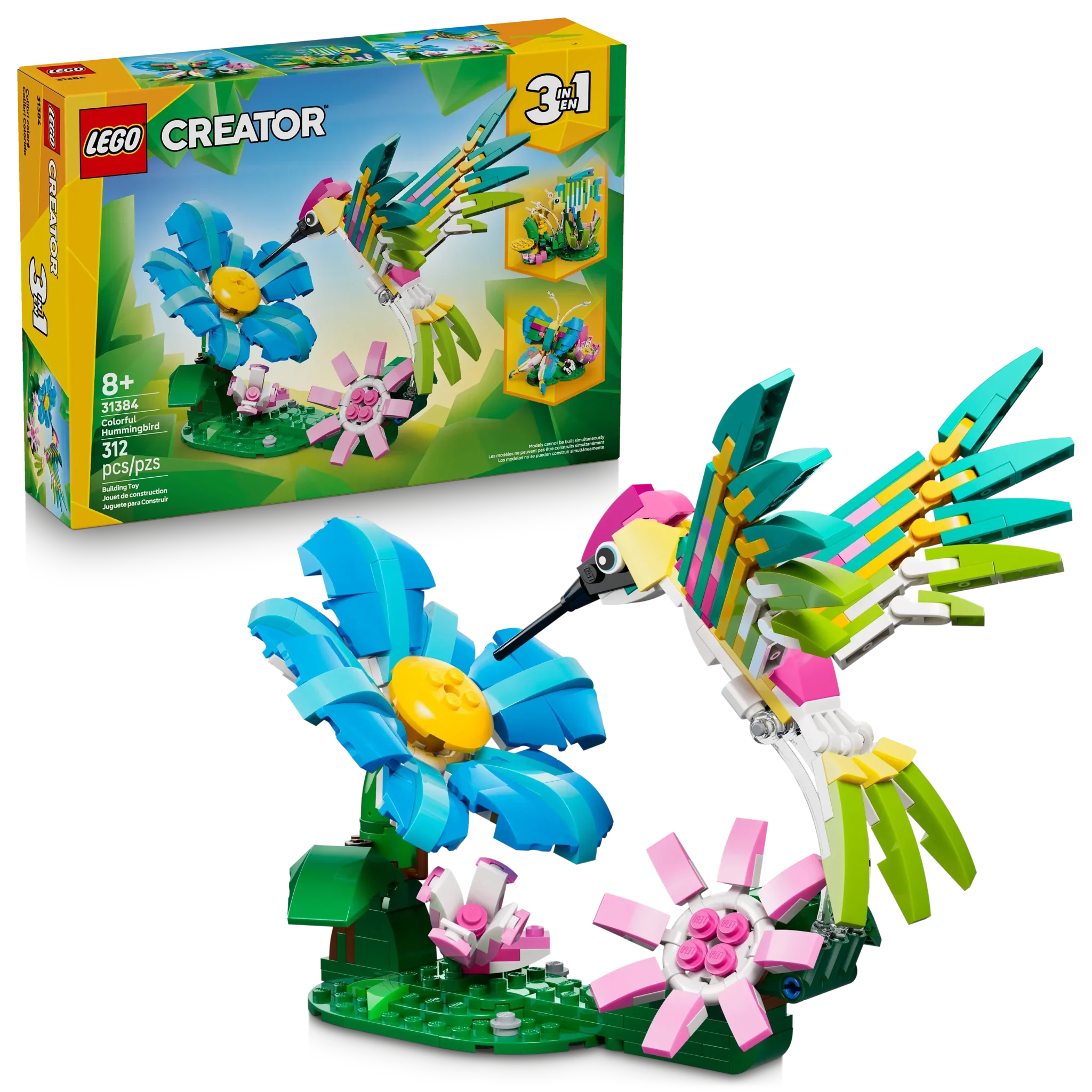 LEGO LEGO Creator Wild Animals: Colorful Hummingbird - Image 2