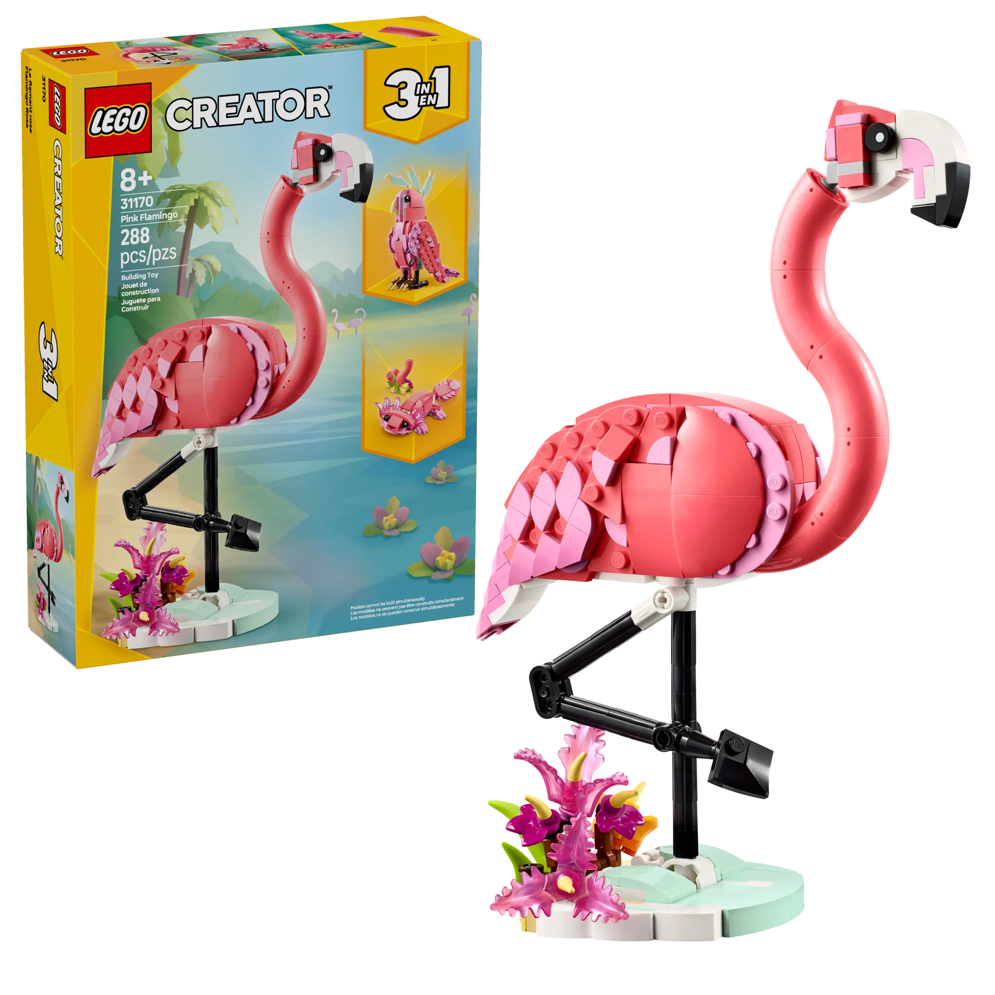 LEGO LEGO Creator Wild Animals: Pink Flamingo - Image 2