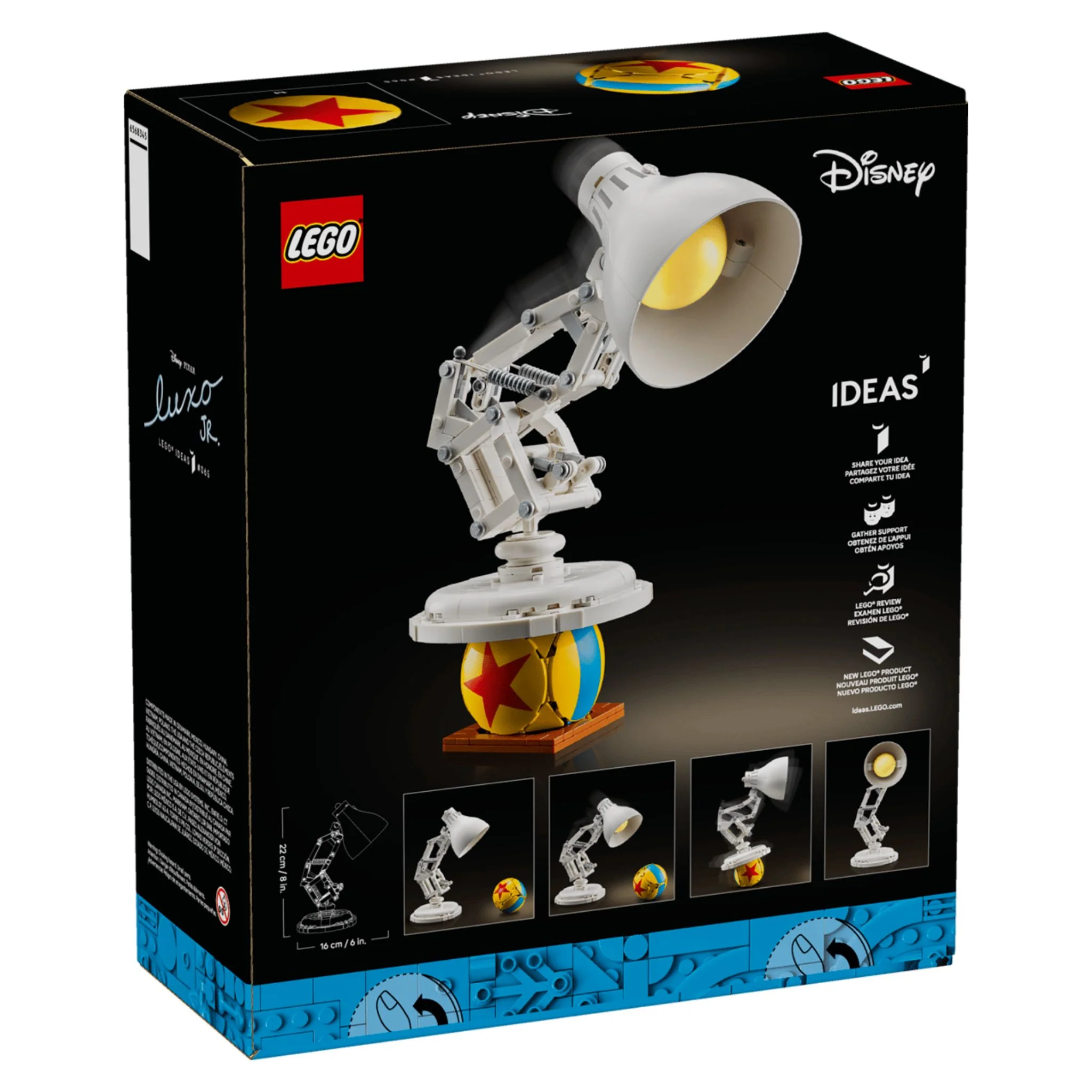 LEGO LEGO Ideas Disney Pixar Luxo Jr.