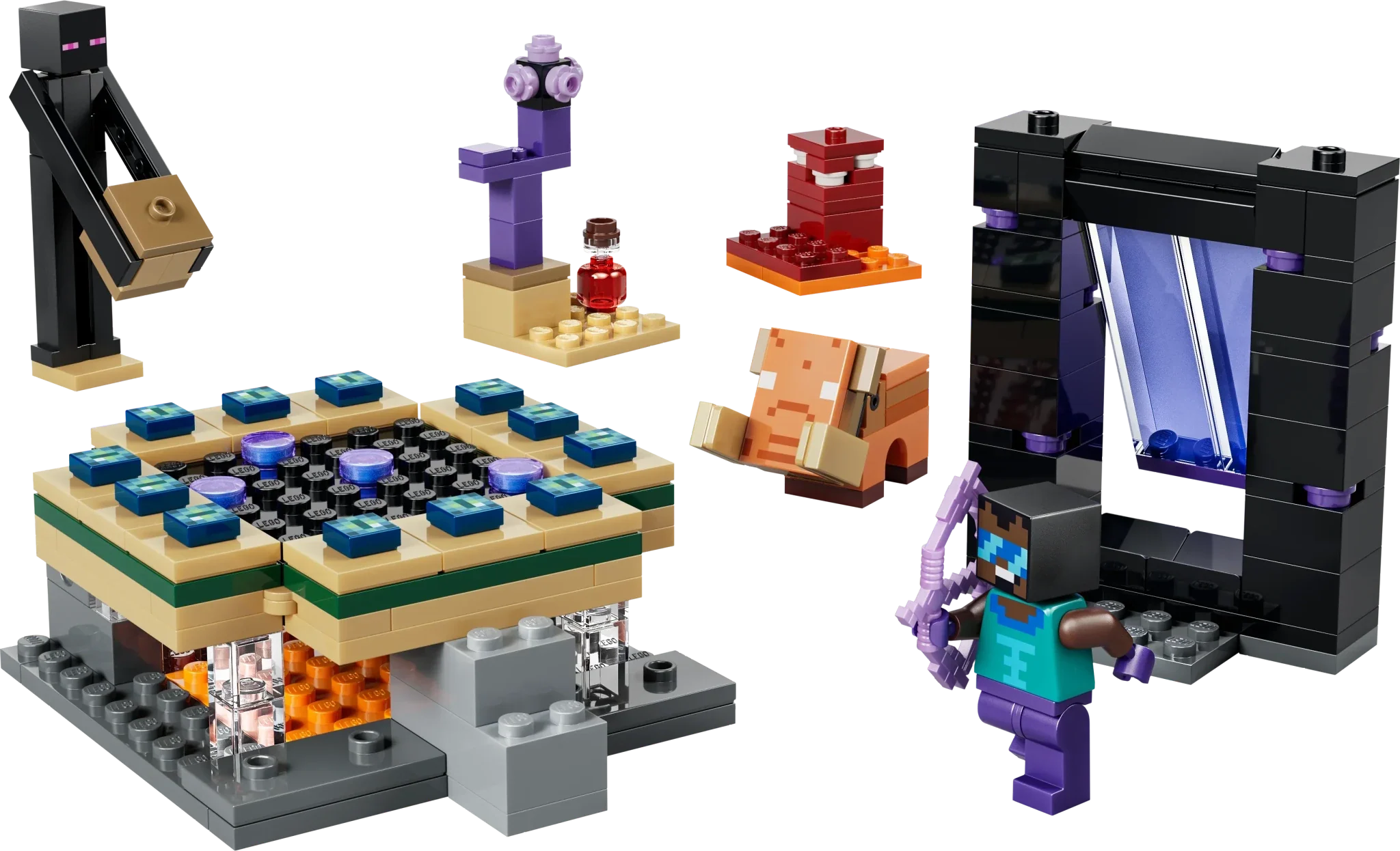 LEGO Minecraft Nether & End Portal Journey - Image 3